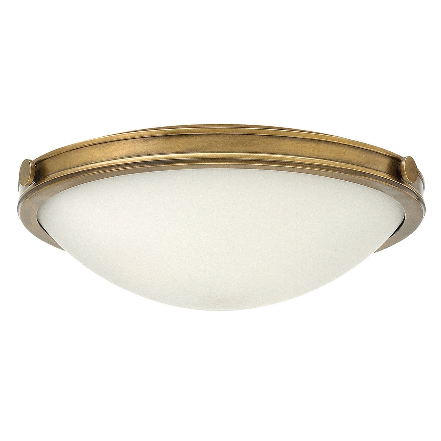 Plafoniera Contemporanea Collier Acciaio Ottone Antico Vetro 3 Luci E27