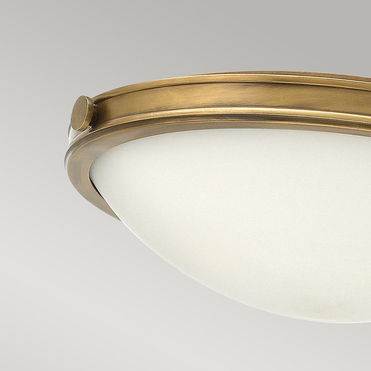 Plafoniera Contemporanea Collier Acciaio Ottone Antico Vetro 3 Luci E27 in Plafoniere LuceArt - Montecorvino Pugliano, commercioVirtuoso.it