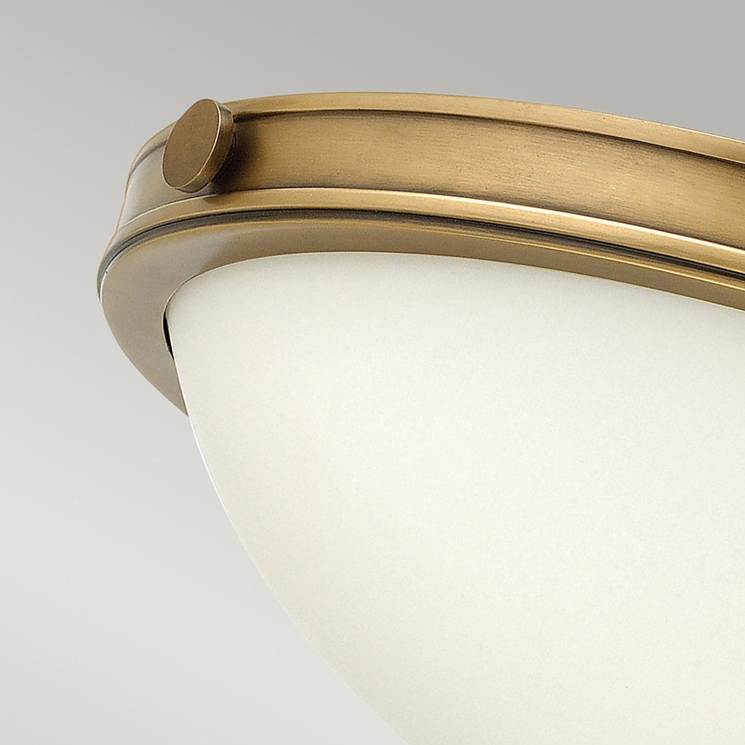 Plafoniera Contemporanea Collier Acciaio Ottone Antico Vetro 2 Luci E27 in Plafoniere LuceArt - Montecorvino Pugliano, commercioVirtuoso.it