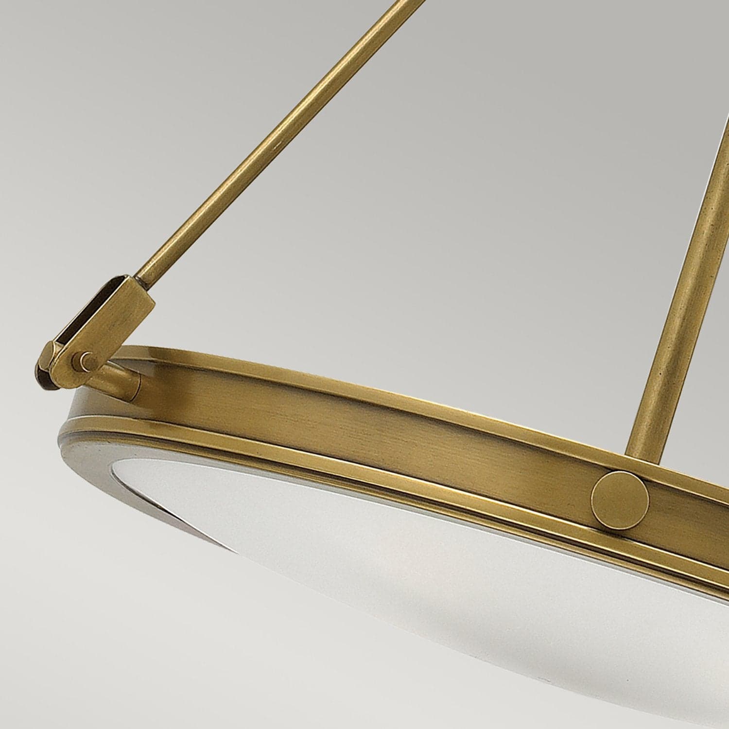 Lampadario Contemporaneo Collier In Acciaio Ottone Antico Vetro 4 Luci E14 in Lampade a sospensione LuceArt - Montecorvino Pugliano, commercioVirtuoso.it