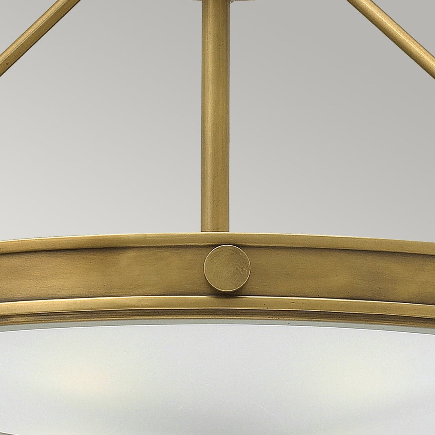 Lampadario Contemporaneo Collier Acciaio Ottone Antico Vetro 4 Luci E14 in Lampade a sospensione LuceArt - Montecorvino Pugliano, commercioVirtuoso.it