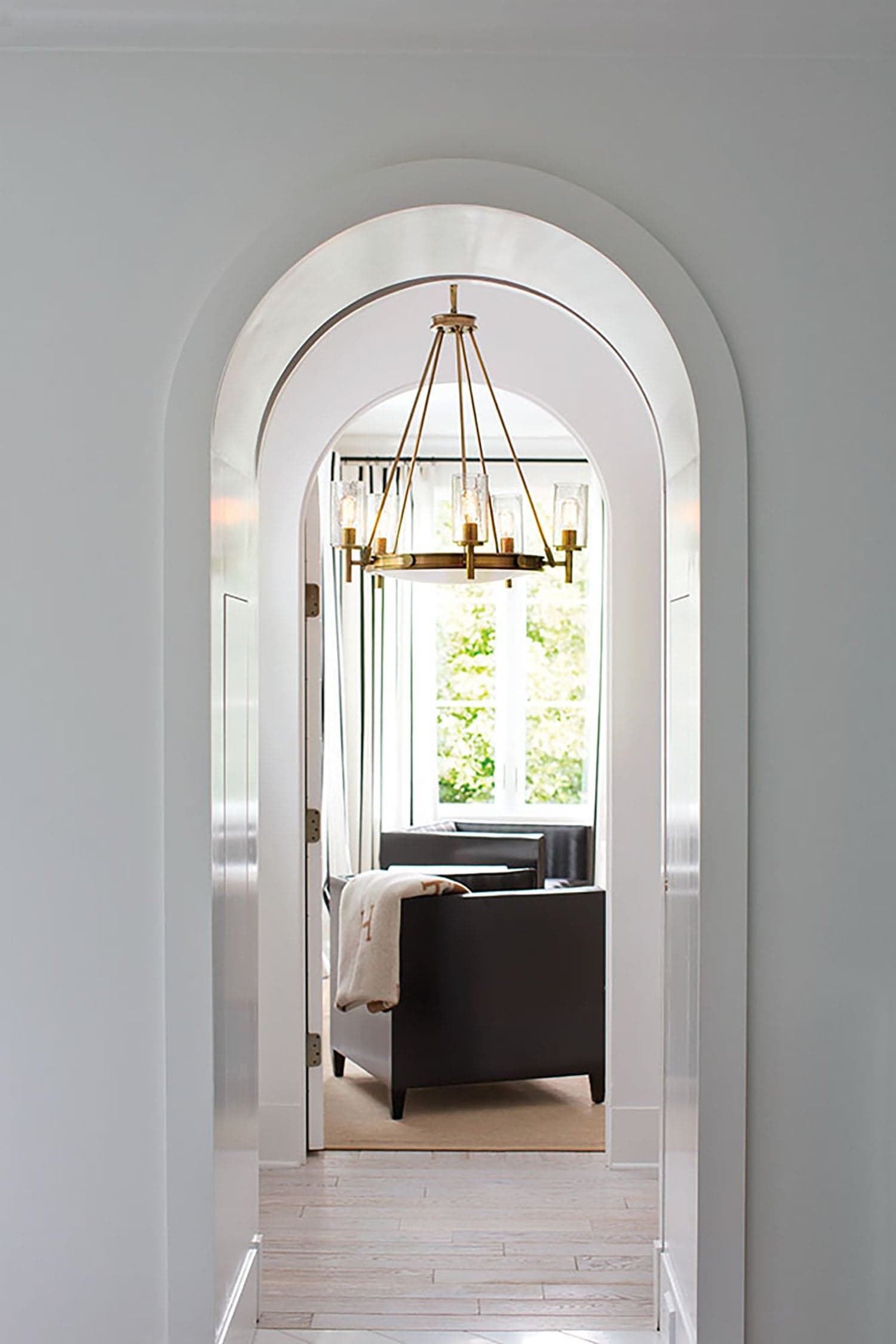 Lampadario Contemporaneo Collier Acciaio Ottone Antico Vetro 5 Luci E27 in Lampade a sospensione LuceArt - Montecorvino Pugliano, commercioVirtuoso.it