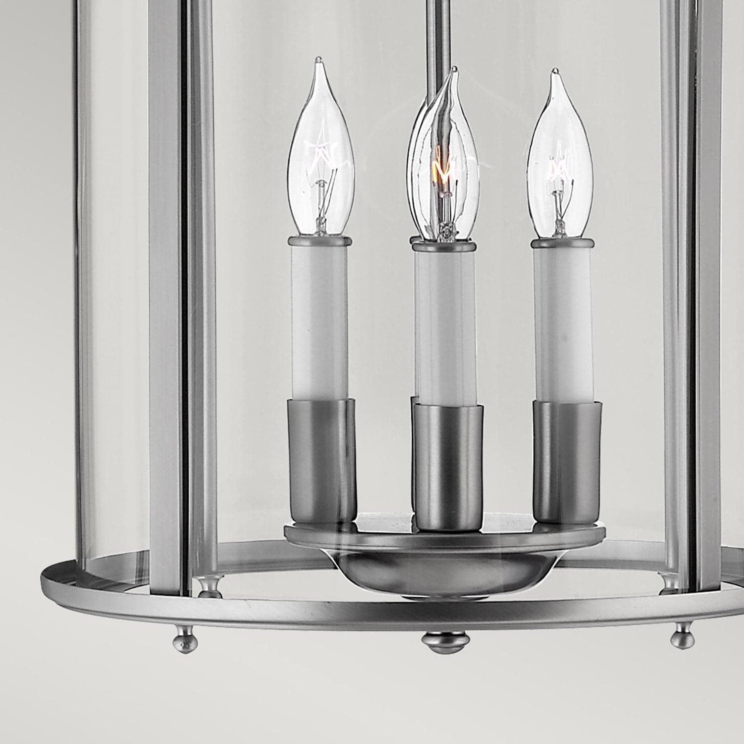 Lampadario Contemporaneo Gentry Acciaio Peltro Vetro 4 Luci E14 in Lampade a sospensione LuceArt - Montecorvino Pugliano, commercioVirtuoso.it