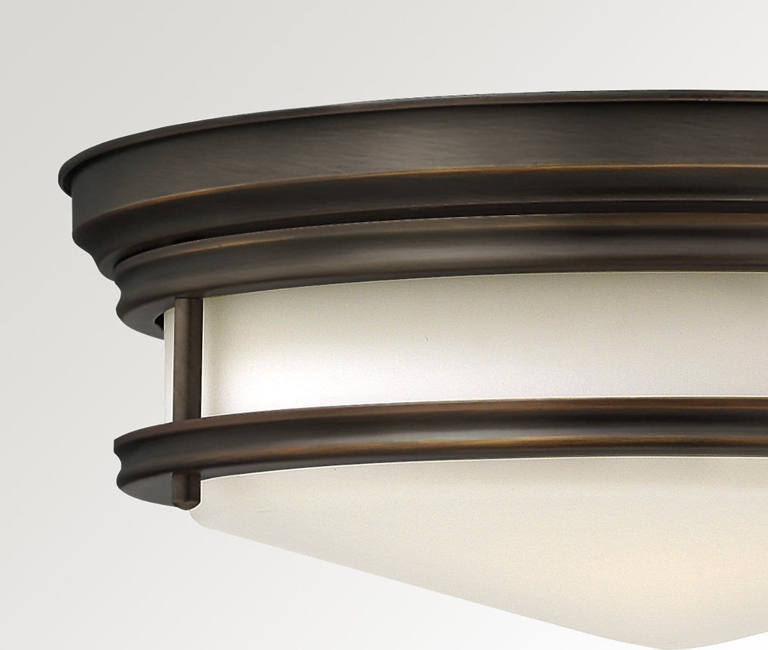 Plafoniera Contemporanea Hadley Acciaio Bronzo Vetro 3 Luci E27 in Plafoniere LuceArt - Montecorvino Pugliano, commercioVirtuoso.it