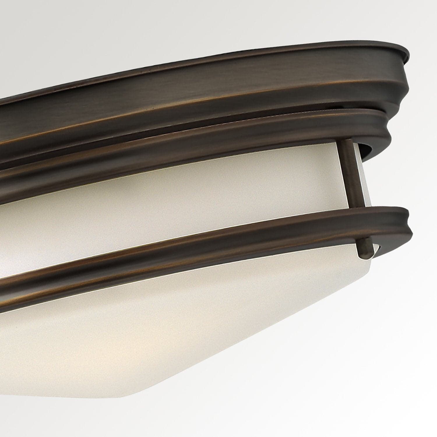 Plafoniera Contemporanea Hadley Acciaio Bronzo Vetro 3 Luci E27 in Plafoniere LuceArt - Montecorvino Pugliano, commercioVirtuoso.it