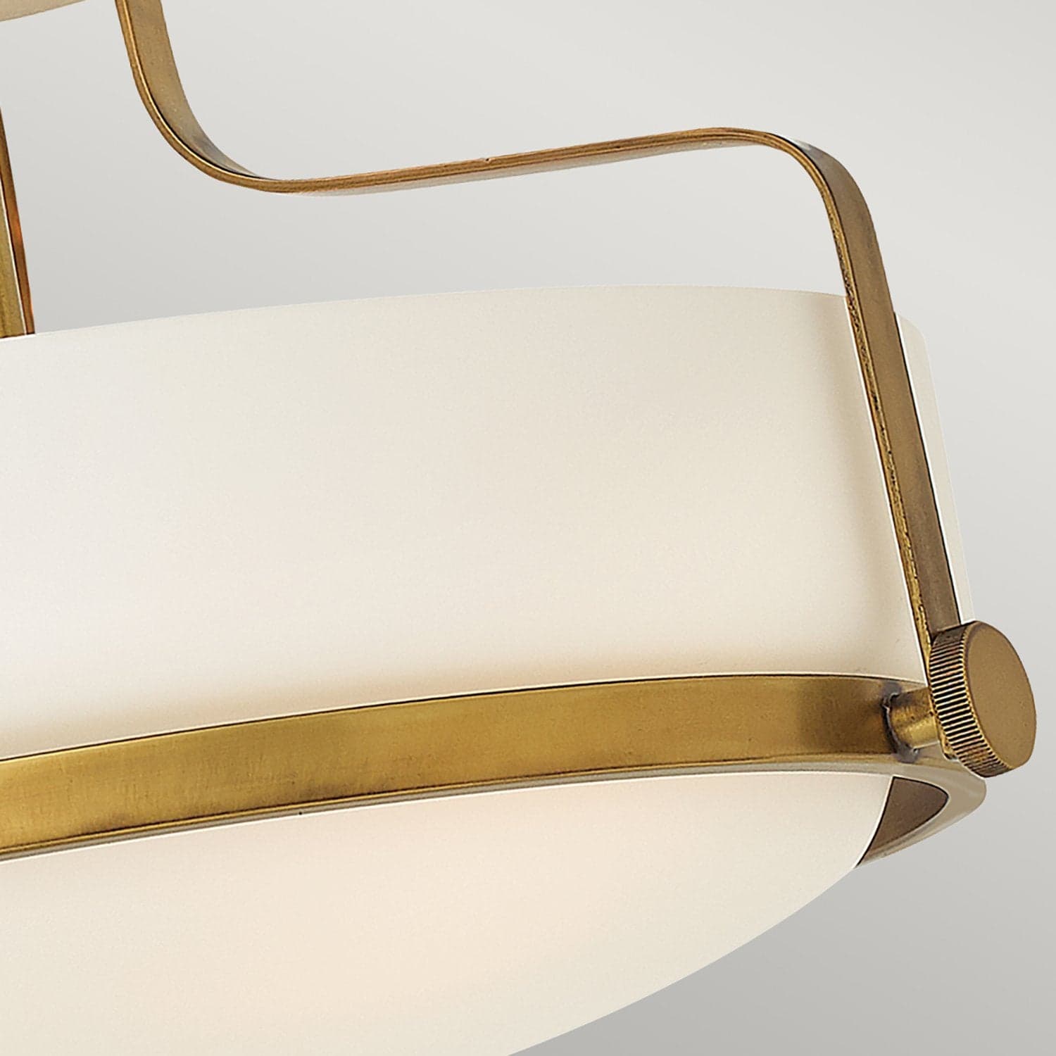 Lampadario Contemporaneo Harper Acciaio Ottone Antico Vetro 3 Luci E27 in Lampade a sospensione LuceArt - Montecorvino Pugliano, commercioVirtuoso.it