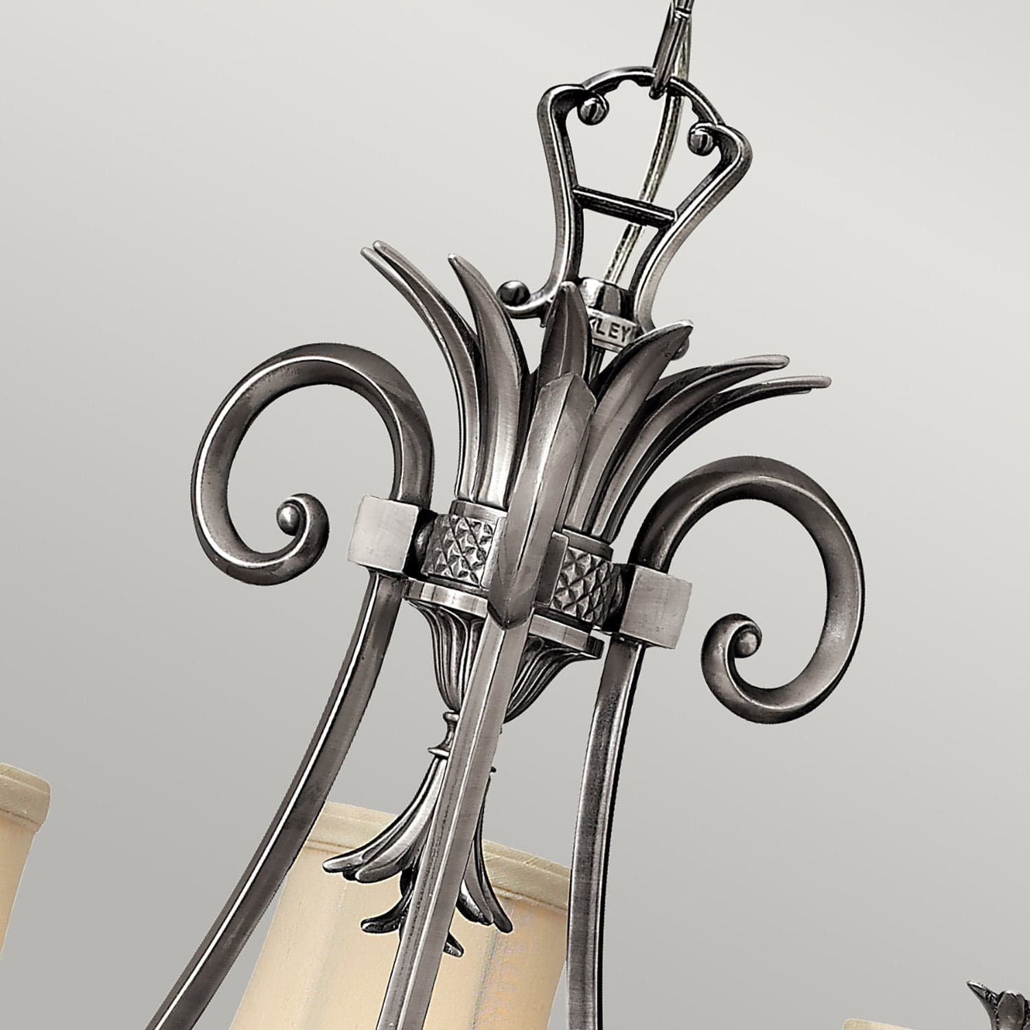 Lampadario Contemporaneo Plantation Acciaio Nichel Antico Vetro 4 Luci E14 in Lampade a sospensione LuceArt - Montecorvino Pugliano, commercioVirtuoso.it