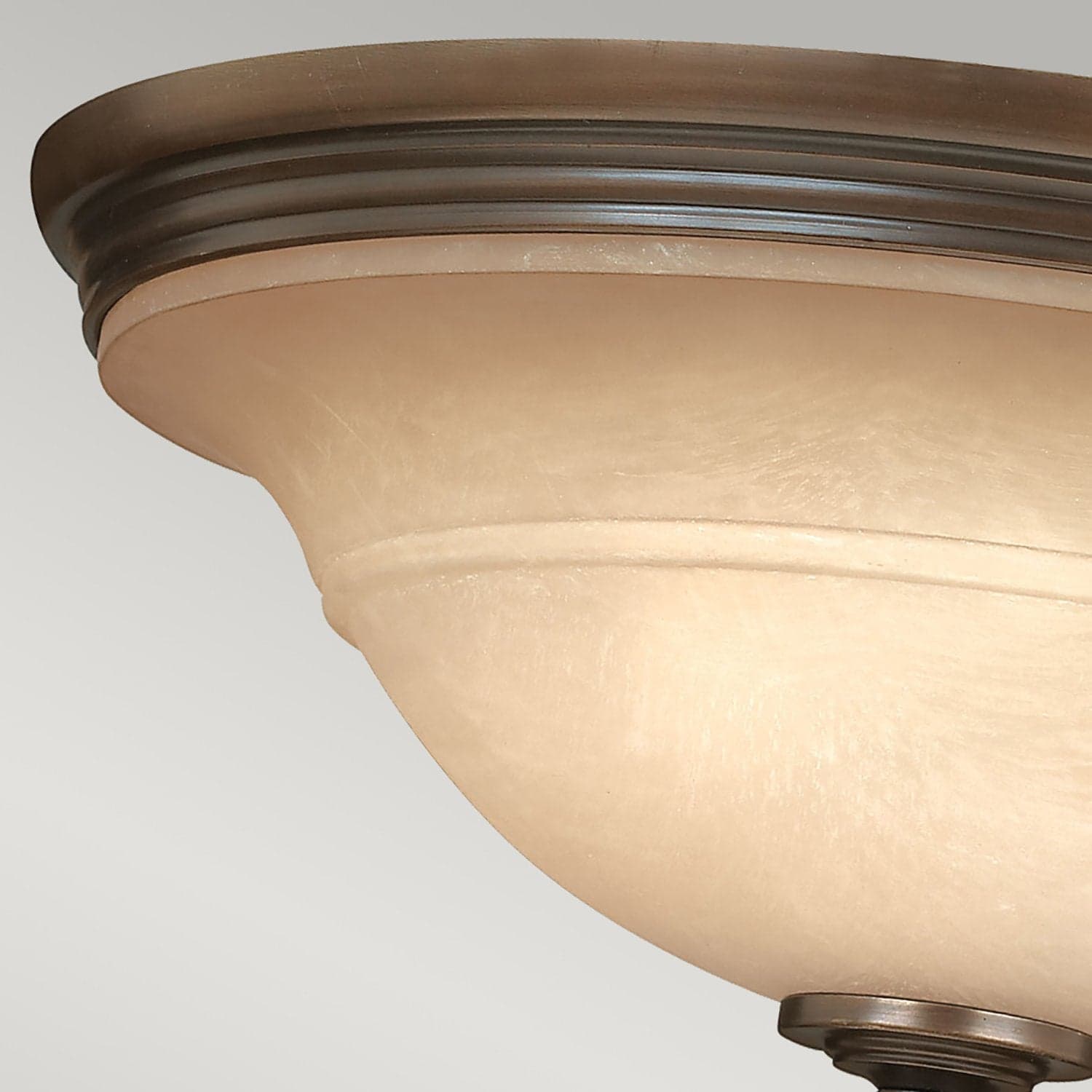 Plafoniera Contemporanea Plymouth Acciaio Bronzo Antico Tessuto 3 Luci E27 in Plafoniere LuceArt - Montecorvino Pugliano, commercioVirtuoso.it