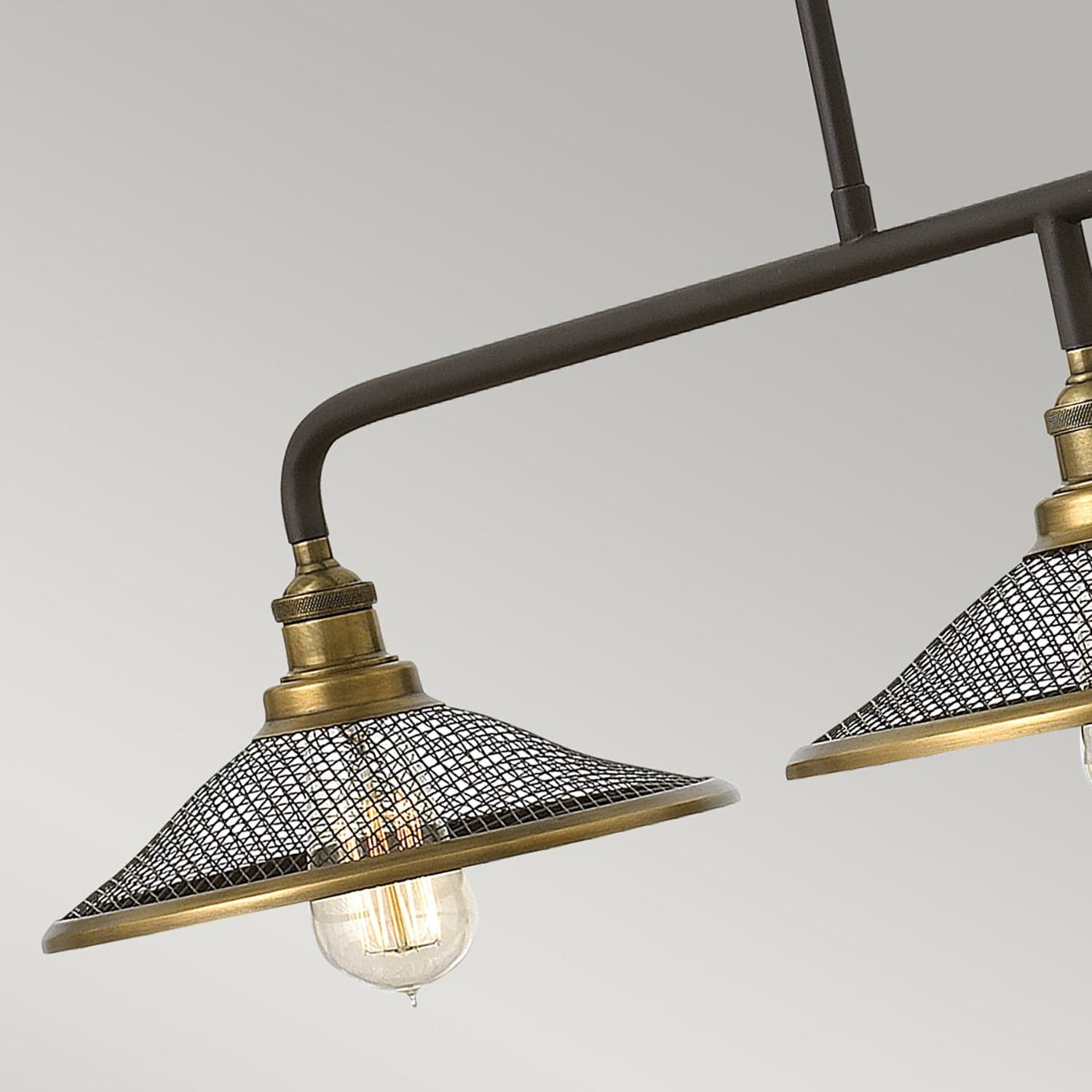Lampadario Vintage Rigby Acciaio Bronzo Buckeye 3 Luci E27 in Lampade a sospensione LuceArt - Montecorvino Pugliano, commercioVirtuoso.it