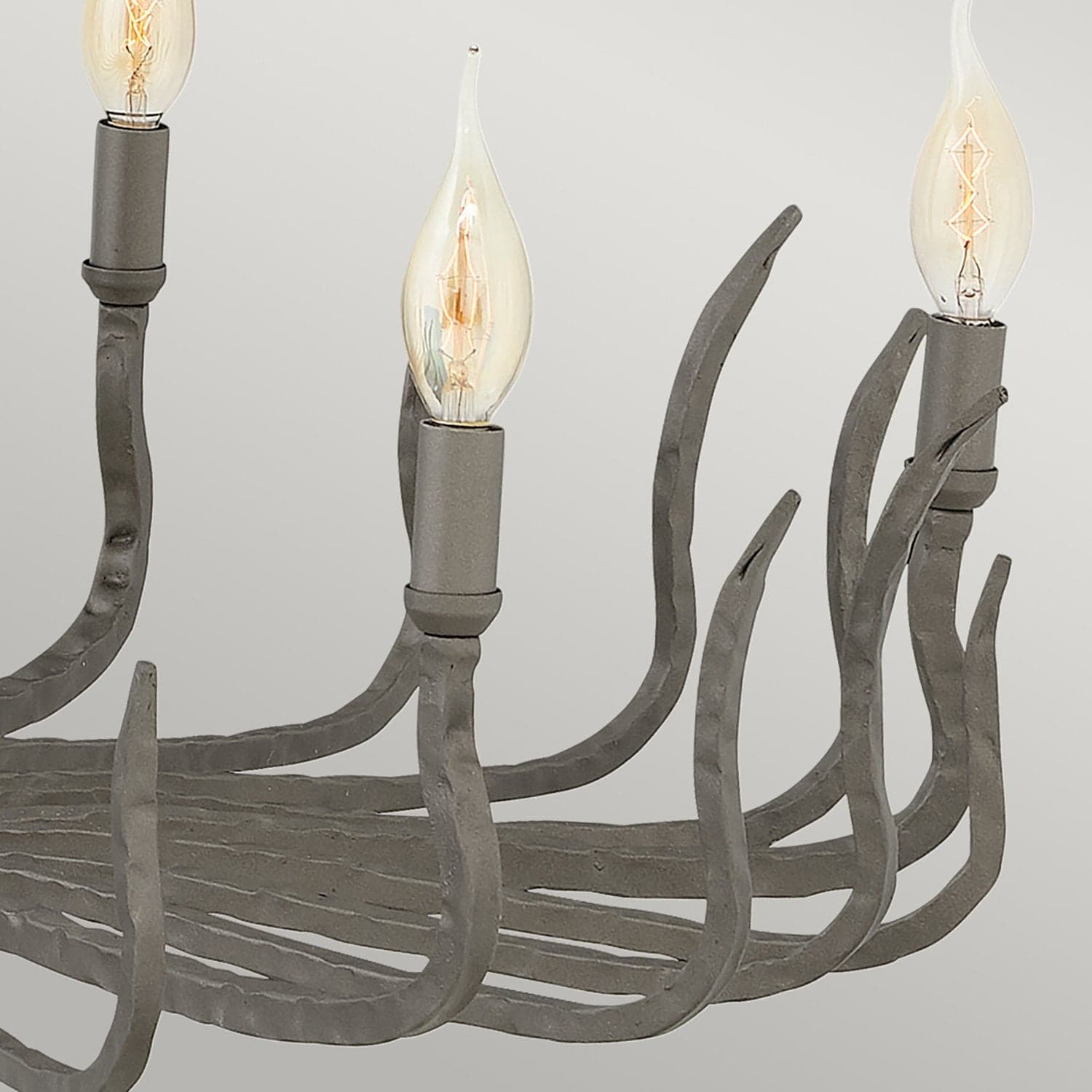 Lampadario Industrial Nordico Spyre Acciaio Bronzo Metallizzato Opaco 6 Luci E14 in Lampade a sospensione LuceArt - Montecorvino Pugliano, commercioVirtuoso.it