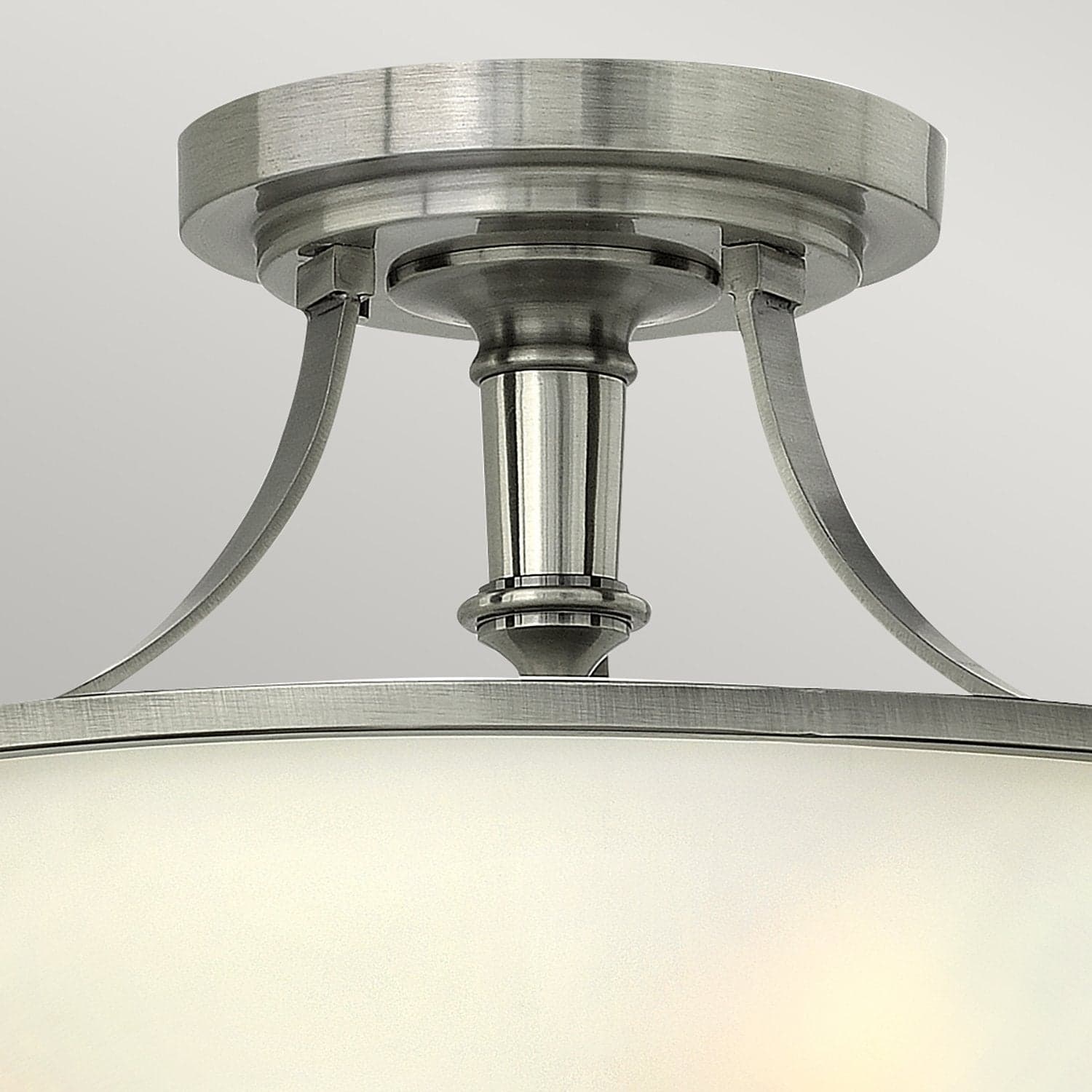 Lampadario Contemporaneo Truman Acciaio Nichel Antico Vetro 3 Luci E27 in Lampade a sospensione LuceArt - Montecorvino Pugliano, commercioVirtuoso.it