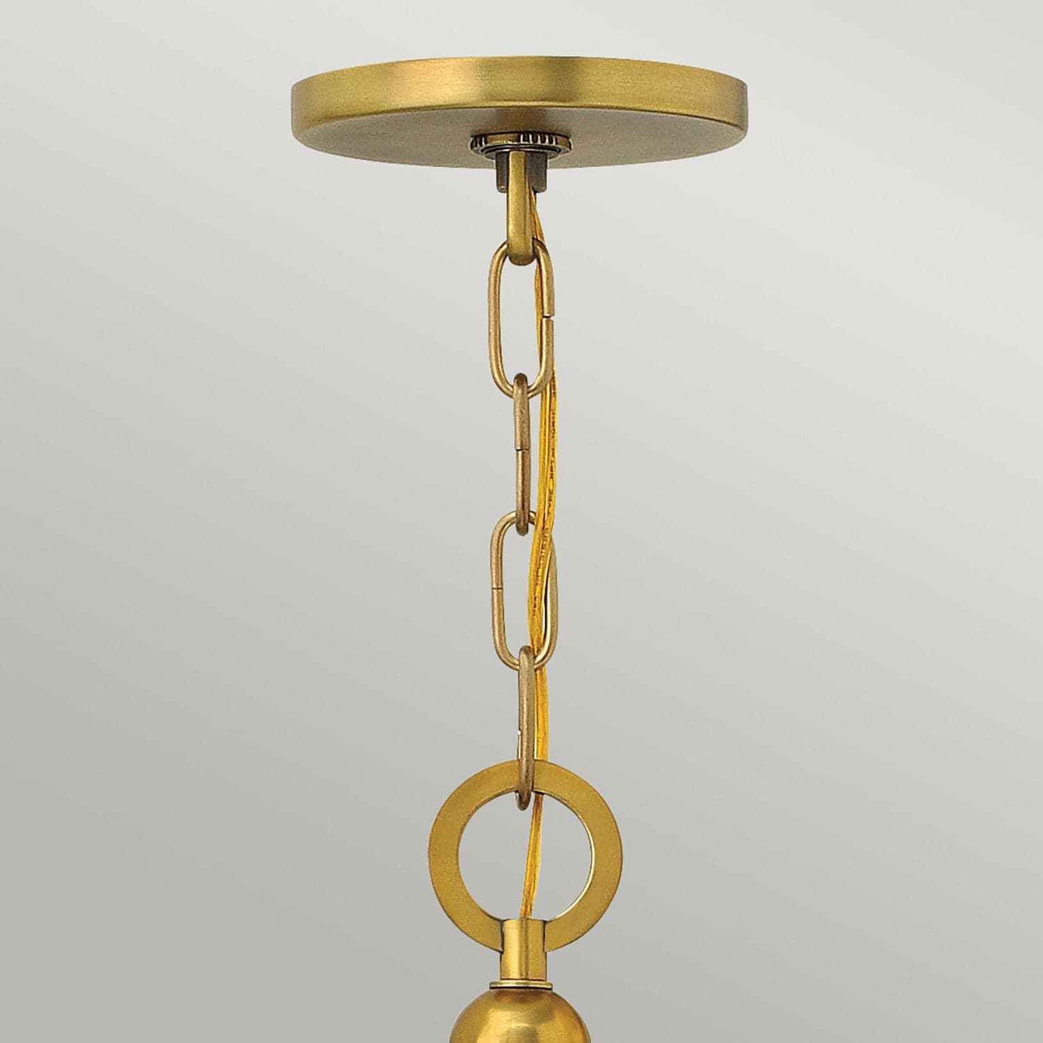 Lampadario Contemporaneo Zelda Acciaio Ottone Vintage Vetro 5 Luci E27 in Lampade a sospensione LuceArt - Montecorvino Pugliano, commercioVirtuoso.it
