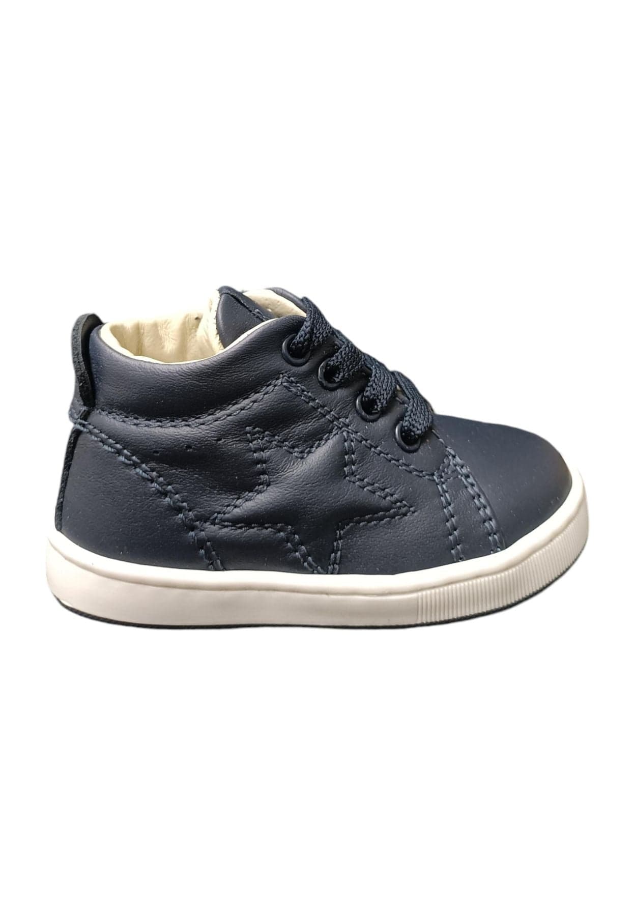 Scarpe sneakers Unisex bambini balducci cita  blue-bianco laccio e zip laterale - 6