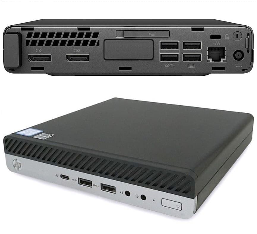 PC HP 600 G3 Mini Intel Core i5-6400T 8/256GB Ricondizionato in Portatili DFP Elettronica Store - Scafati, commercioVirtuoso.it