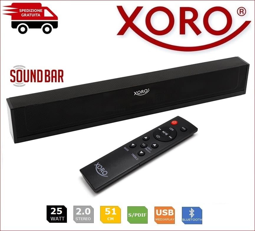 Soundbar per Home Audio e Hi-Fi