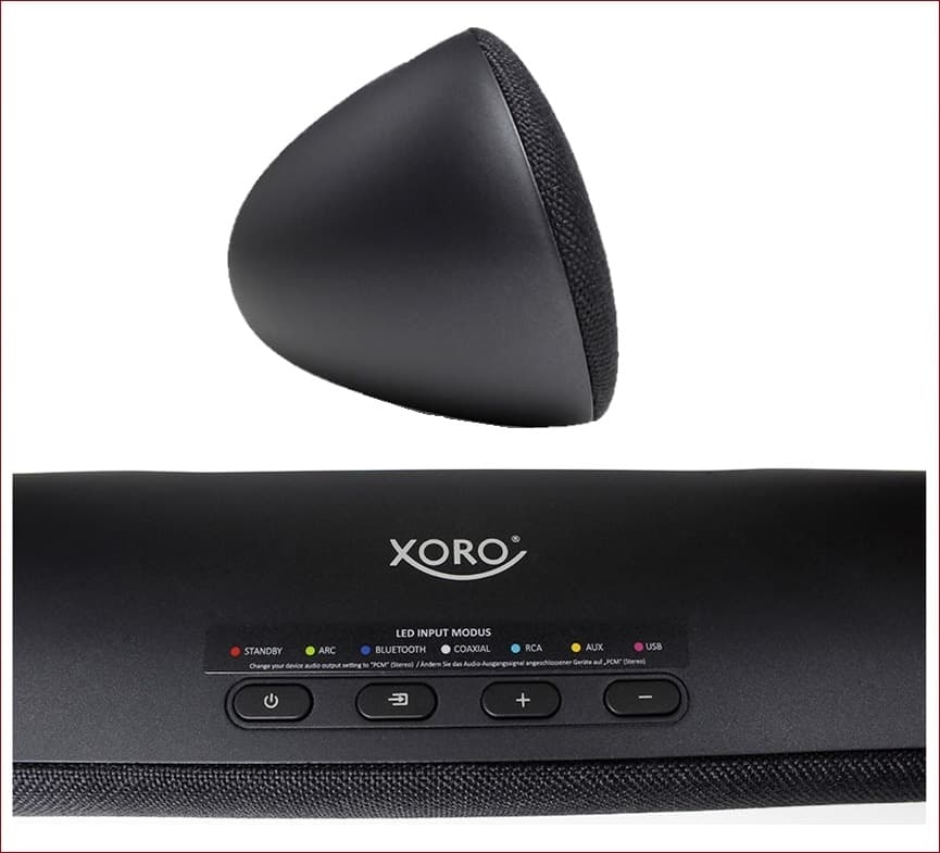 Soundbar XORO HSB 70 da 60 Watt con HDMI ARC Bluetooth USB e Telecomando in Soundbar DFP Elettronica Store - Scafati, commercioVirtuoso.it