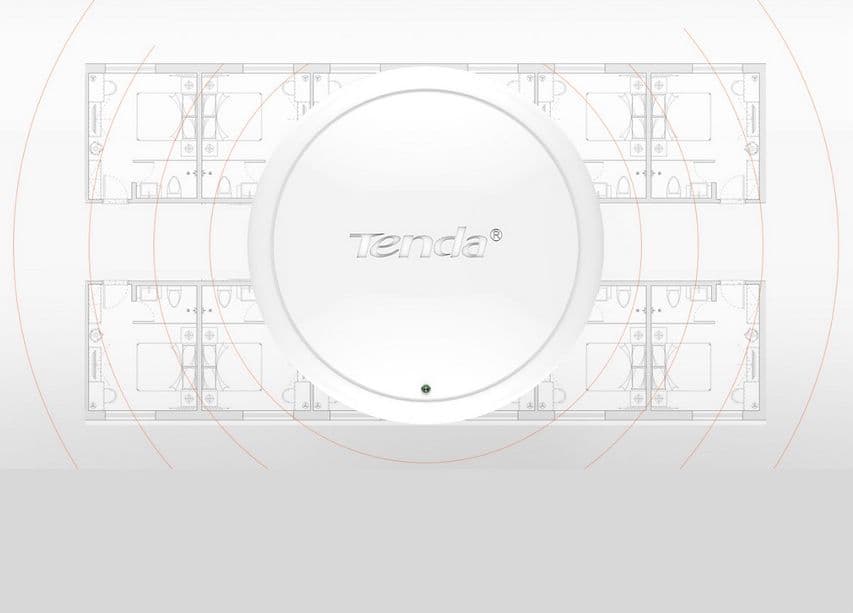 Access Point da soffitto 300Mbps WiFi PoE TENDA i12 in Alloggiamenti DFP Elettronica Store - Scafati, commercioVirtuoso.it