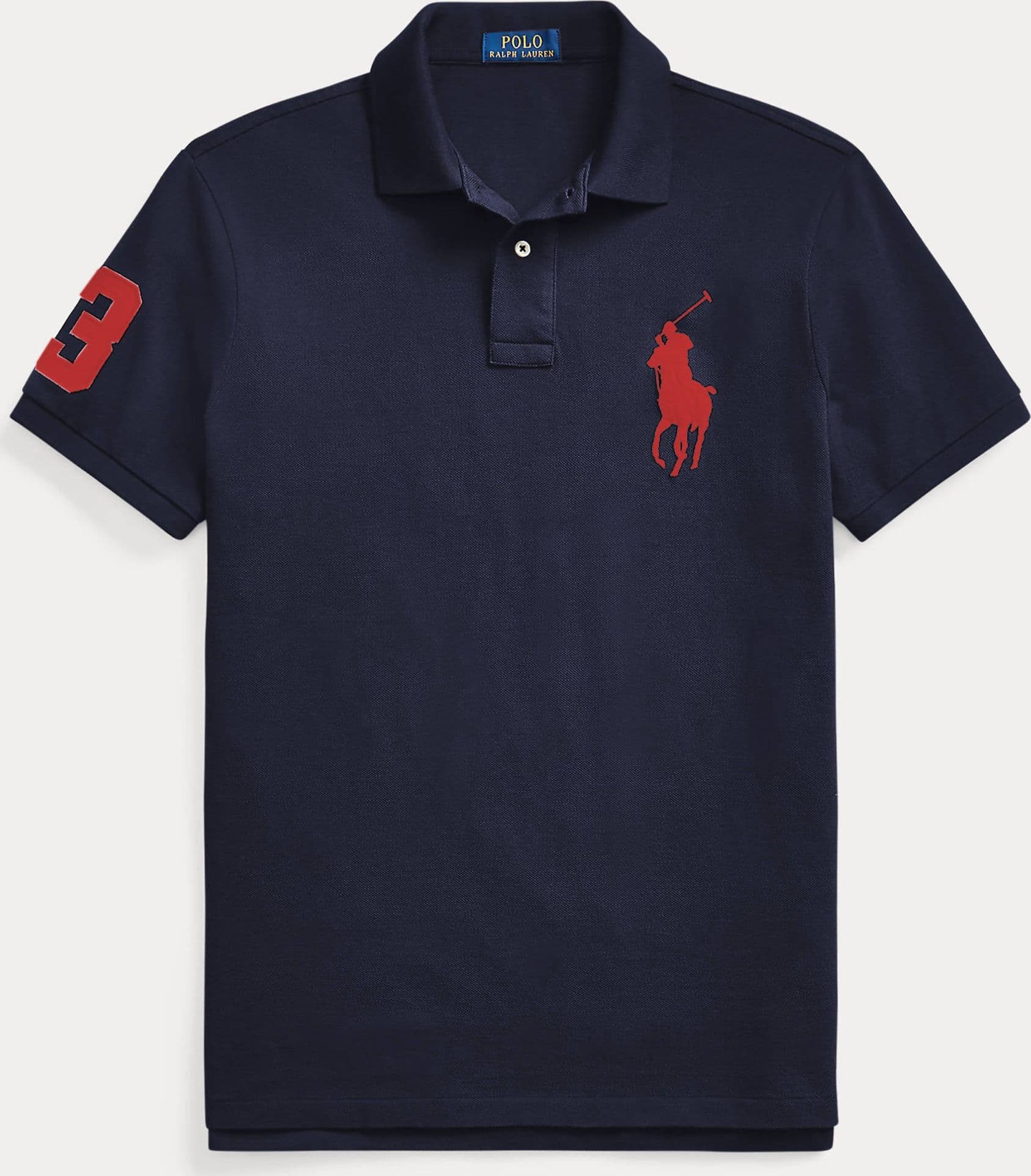 Polo Ralph Lauren Uomo 100% Cotone Pony Ricamato Slim Fit Maniche Corte Maxi Logo Big Pony in Polo Euforia - Bronte, commercioVirtuoso.it