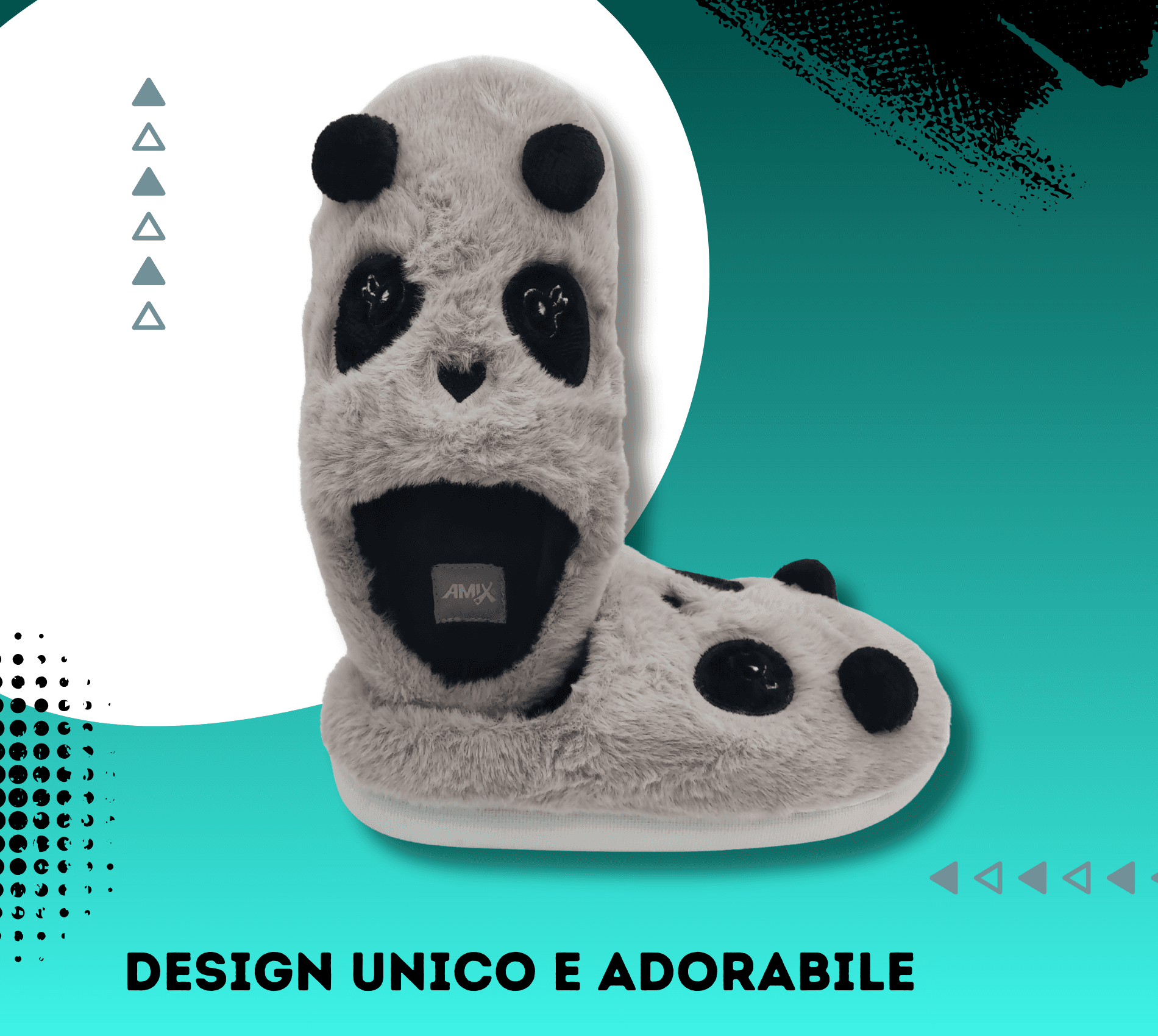 Ciabatte Animali da Donna, Pantofole Invernali Calde e Pelose, Morbide e Simpatiche Babbucce a Panda in Ciabatte moda Primo Calzature - Venezia, commercioVirtuoso.it