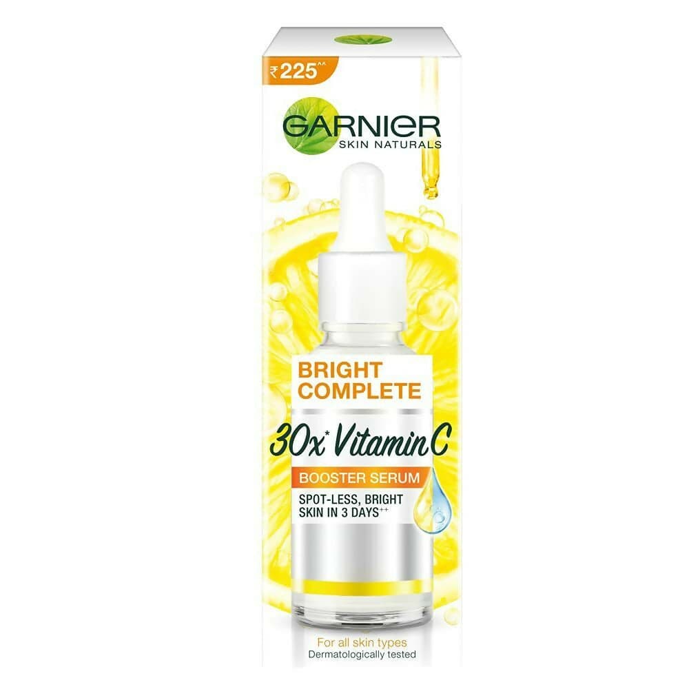 Siero garnier 30x vitamin c booster serum booster 30ml bright complete anti macchie viso