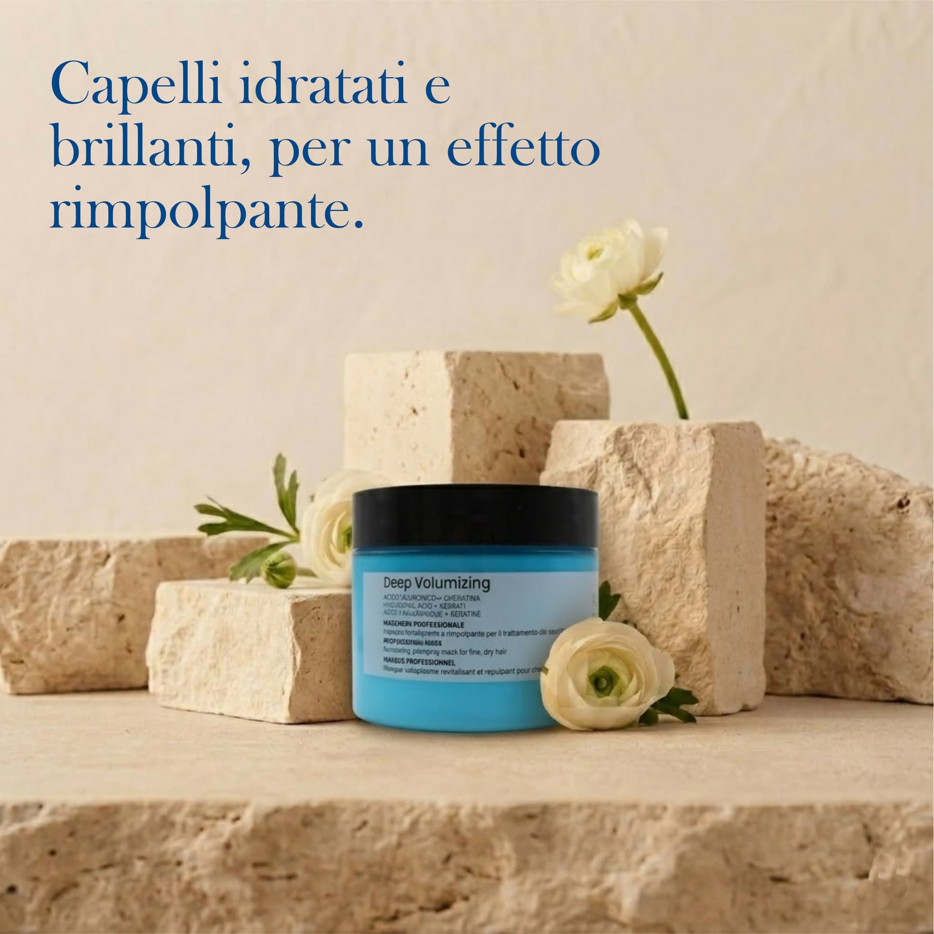 Maschera Capelli Volumizzante e Rimpolpante Acido Ialuronico e Cheratina - Always GO AHEAD - da 250ml in Balsami BasketGuru Italia - Palermo, commercioVirtuoso.it