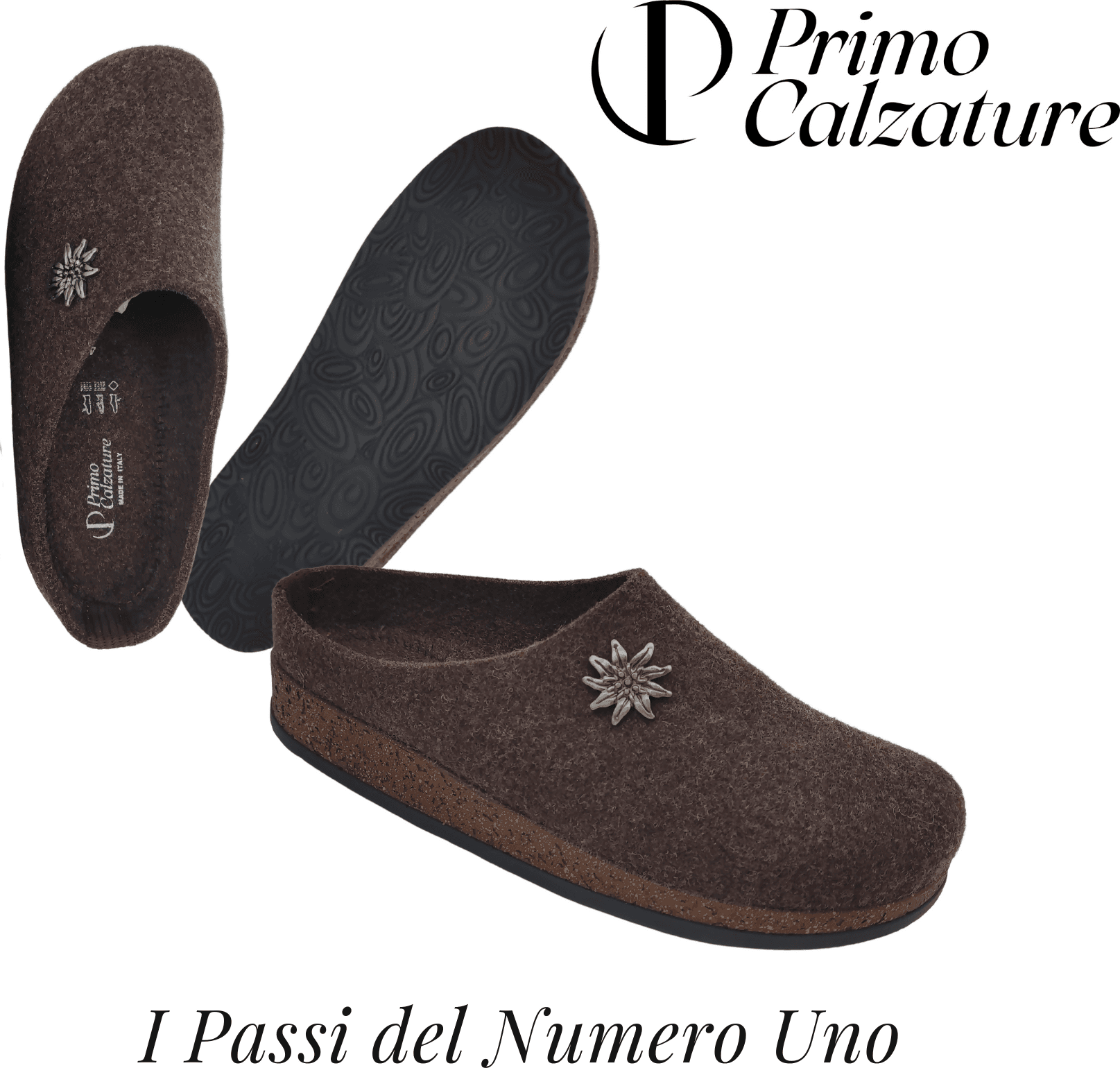 Primo Calzature Ottime Ciabatte Uomo Invernali, Pantofole Tirolesi in Lana per Casa 100% Made in Italy in Pantofole Primo Calzature - Venezia, commercioVirtuoso.it
