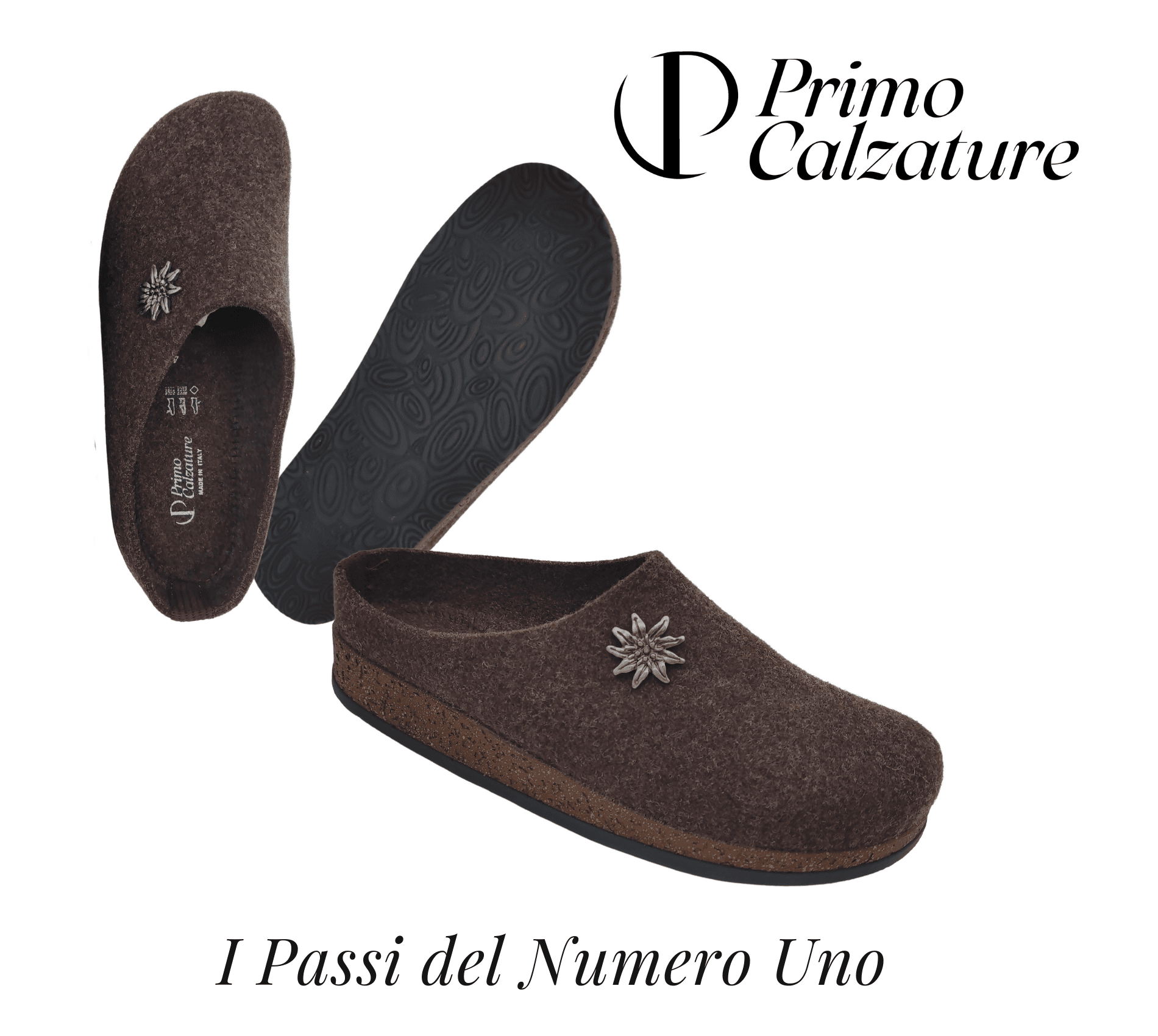 Primo Calzature Ottime Ciabatte Uomo Invernali, Pantofole Tirolesi in Lana per Casa 100% Made in Italy in Pantofole Primo Calzature - Venezia, commercioVirtuoso.it
