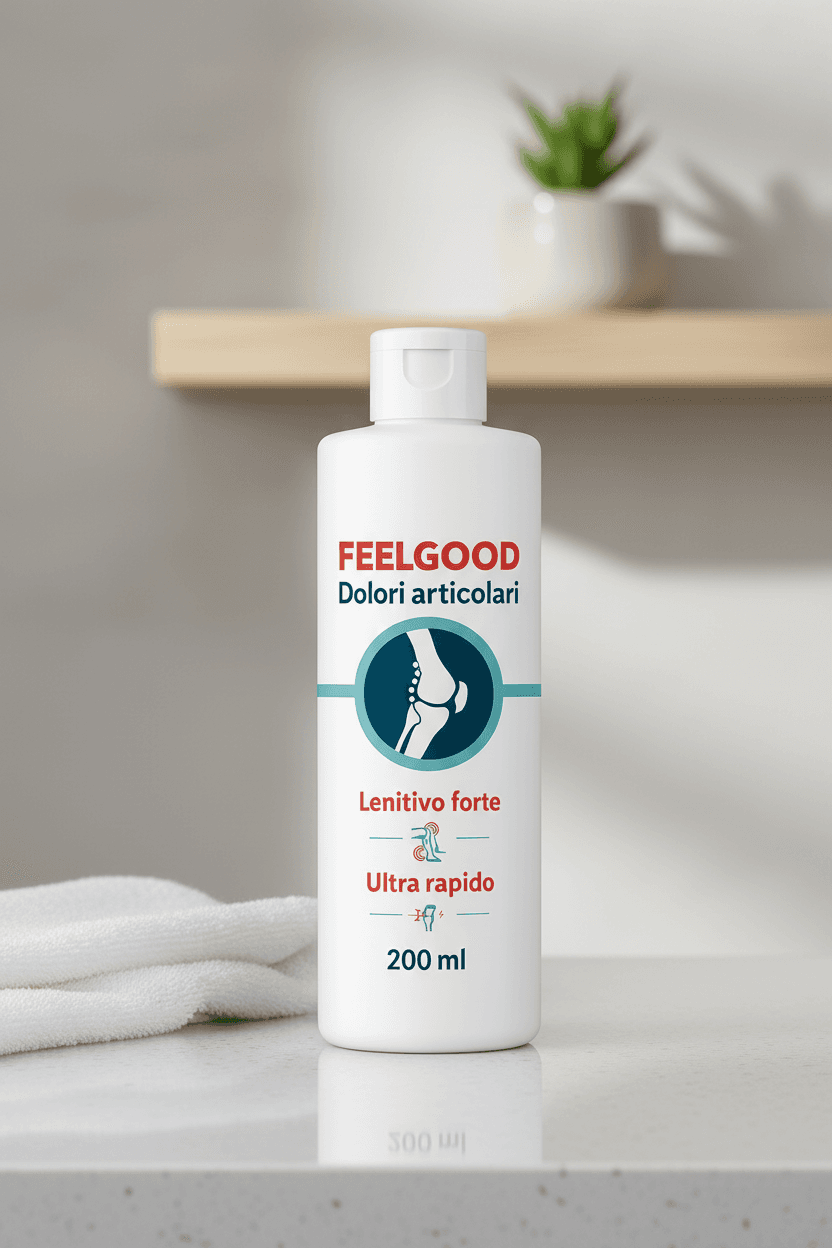 FeelGood - Crema lenitiva naturale per dolori articolari, con Argilla, Arnica e Calendula, per un sollievo immediato e duraturo 200ml - AlohaLabs in Creme BasketGuru Italia - Palermo, commercioVirtuoso.it