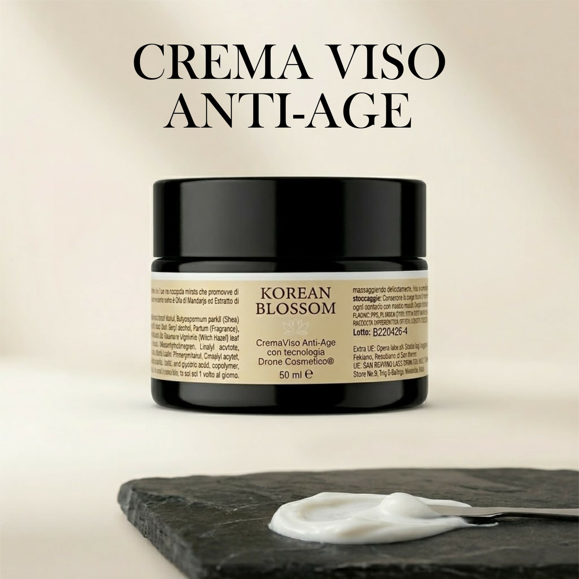 Korean Blossom Crema Viso Anti-Età – Tecnologia Drone Cosmetico Hyalufiller – Nutriente e Idratante – 50ml in Creme BasketGuru Italia - Palermo, commercioVirtuoso.it