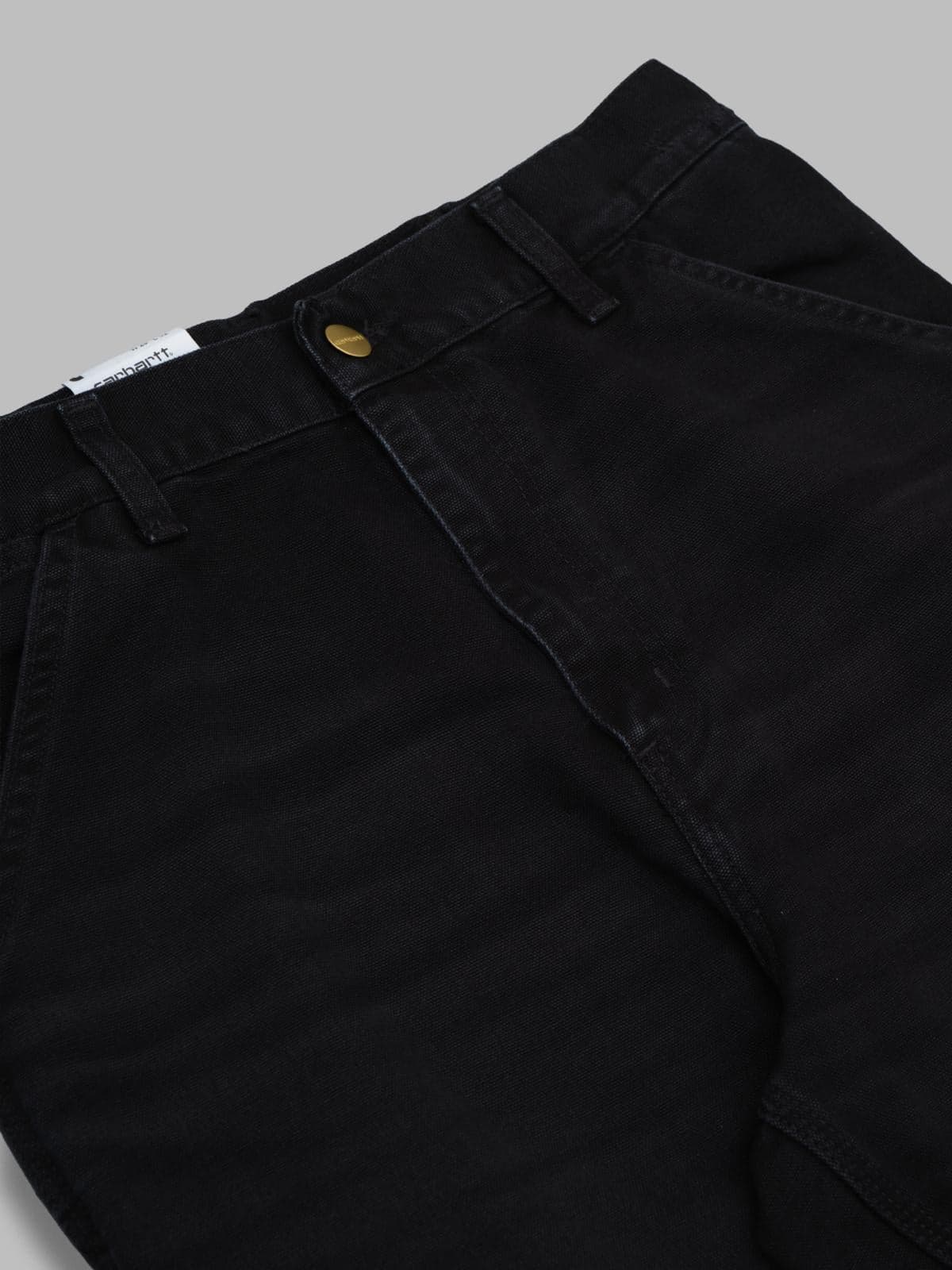 CARHARTT WIP single knee pant 'dearborn' canvas, grind wash da uomo in Pantaloni Drestige - Casamassima, commercioVirtuoso.it