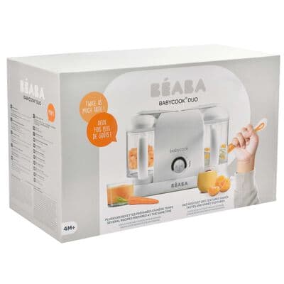 Robot da Cucina Bèaba Babycook®️ Duo 4 in 1 Bianco/Argento in Robot da cucina La Casa Del Bebè - Napoli, commercioVirtuoso.it