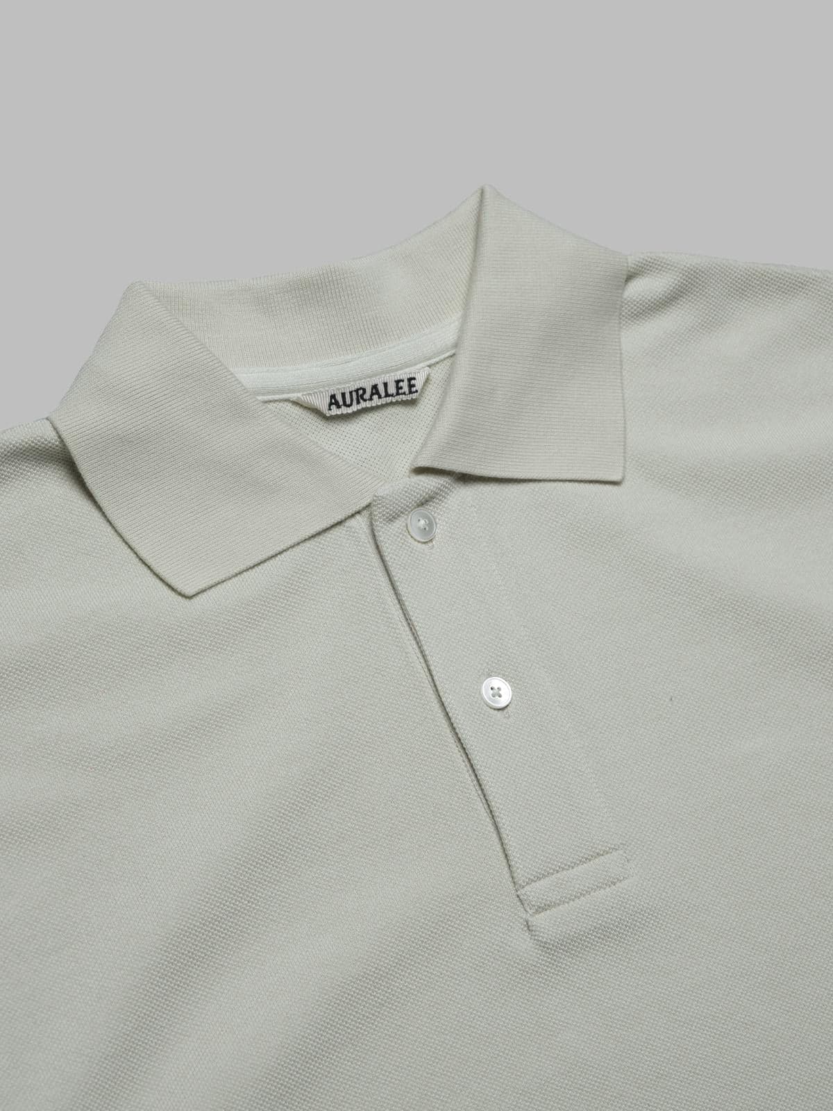 AURALEE pima cotton heavy pique polo da uomo in Polo Drestige - Casamassima, commercioVirtuoso.it