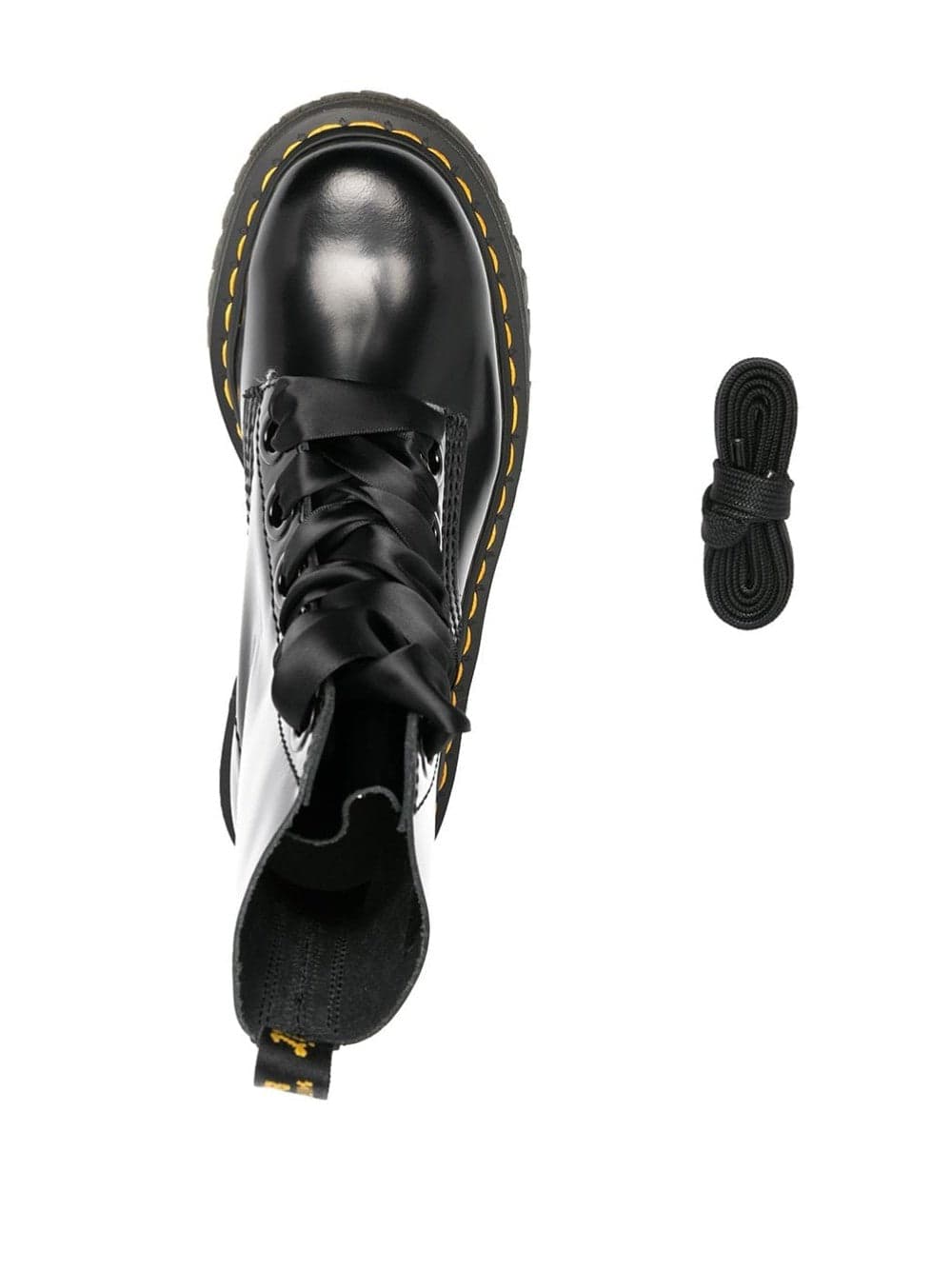 DR. MARTENS Anfibi Molly in pelle con lacci in raso da donna in Stivali Drestige - Casamassima, commercioVirtuoso.it