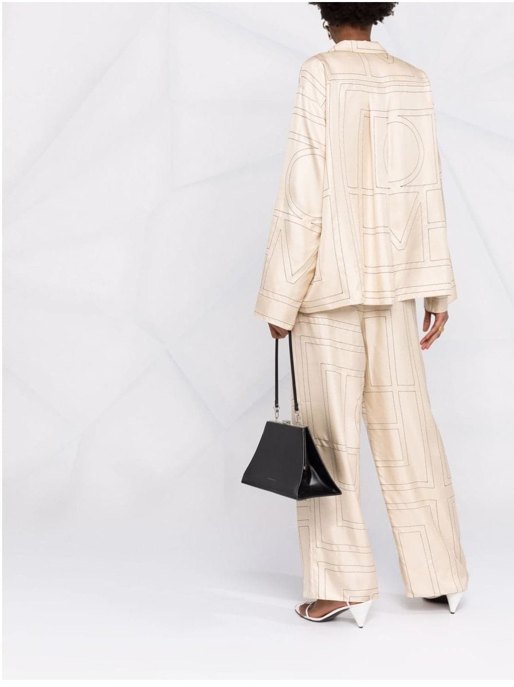 TOTEME Pantaloni monogram toteme da donna in Pantaloni Drestige - Casamassima, commercioVirtuoso.it
