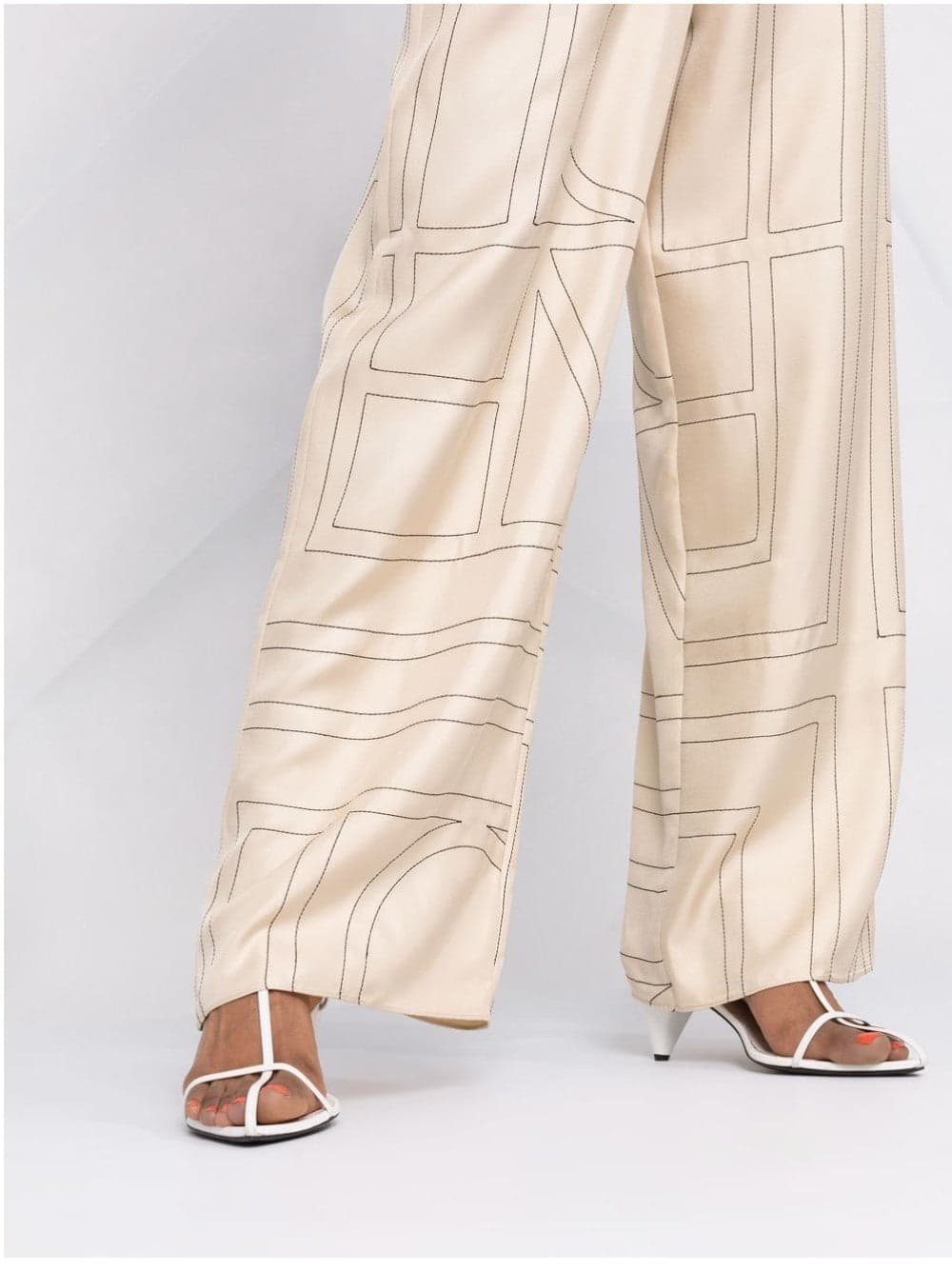 TOTEME Pantaloni monogram toteme da donna in Pantaloni Drestige - Casamassima, commercioVirtuoso.it