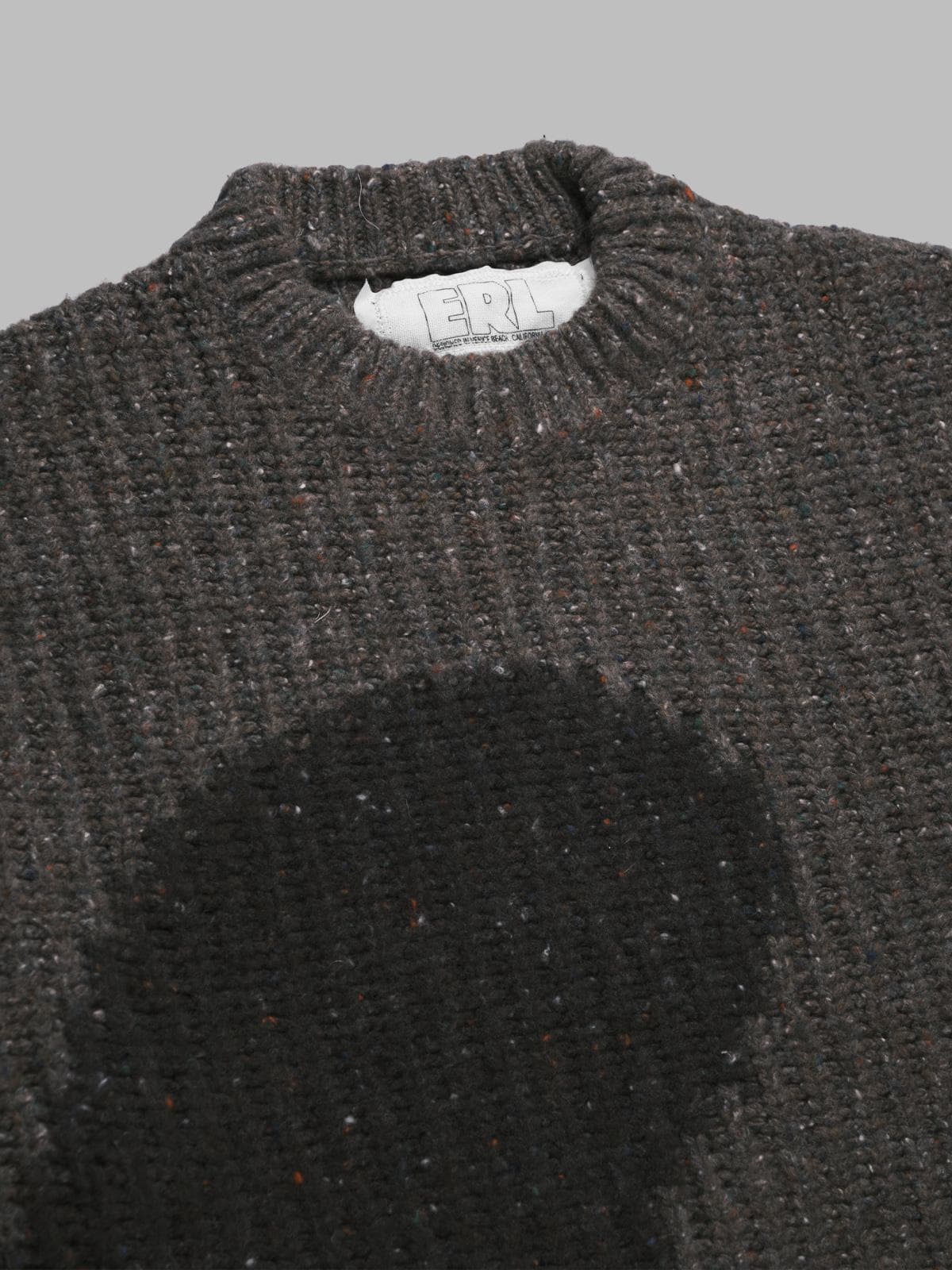 ERL unisex swirl wool crewneck knit da uomo in Maglioni Drestige - Casamassima, commercioVirtuoso.it