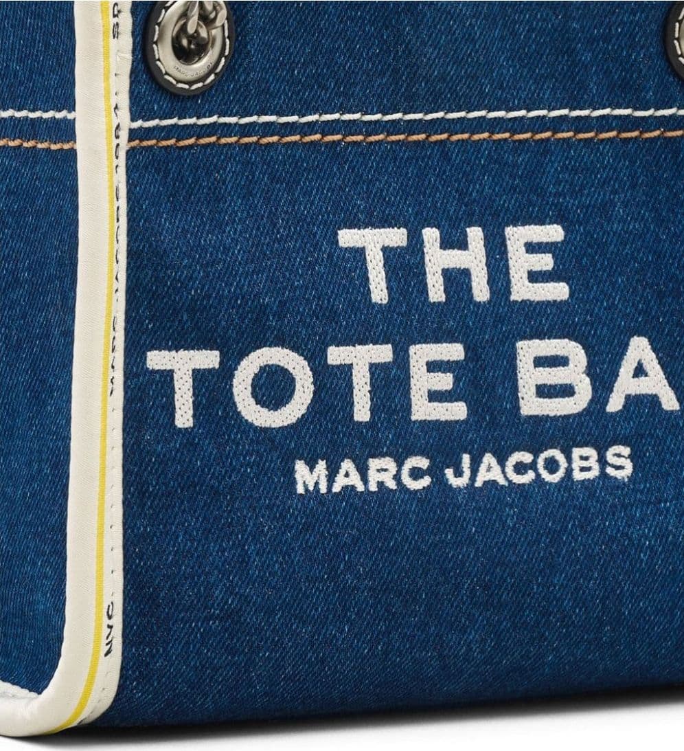 MARC JACOBS Borsa a tracolla con catena in denim da donna in Borse a mano Drestige - Casamassima, commercioVirtuoso.it