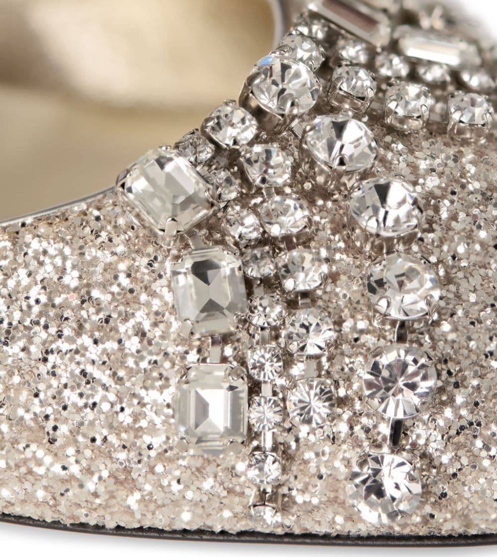 Jimmy Choo Decollete in tessuto glitterato da donna in Scarpe col tacco Drestige - Casamassima, commercioVirtuoso.it