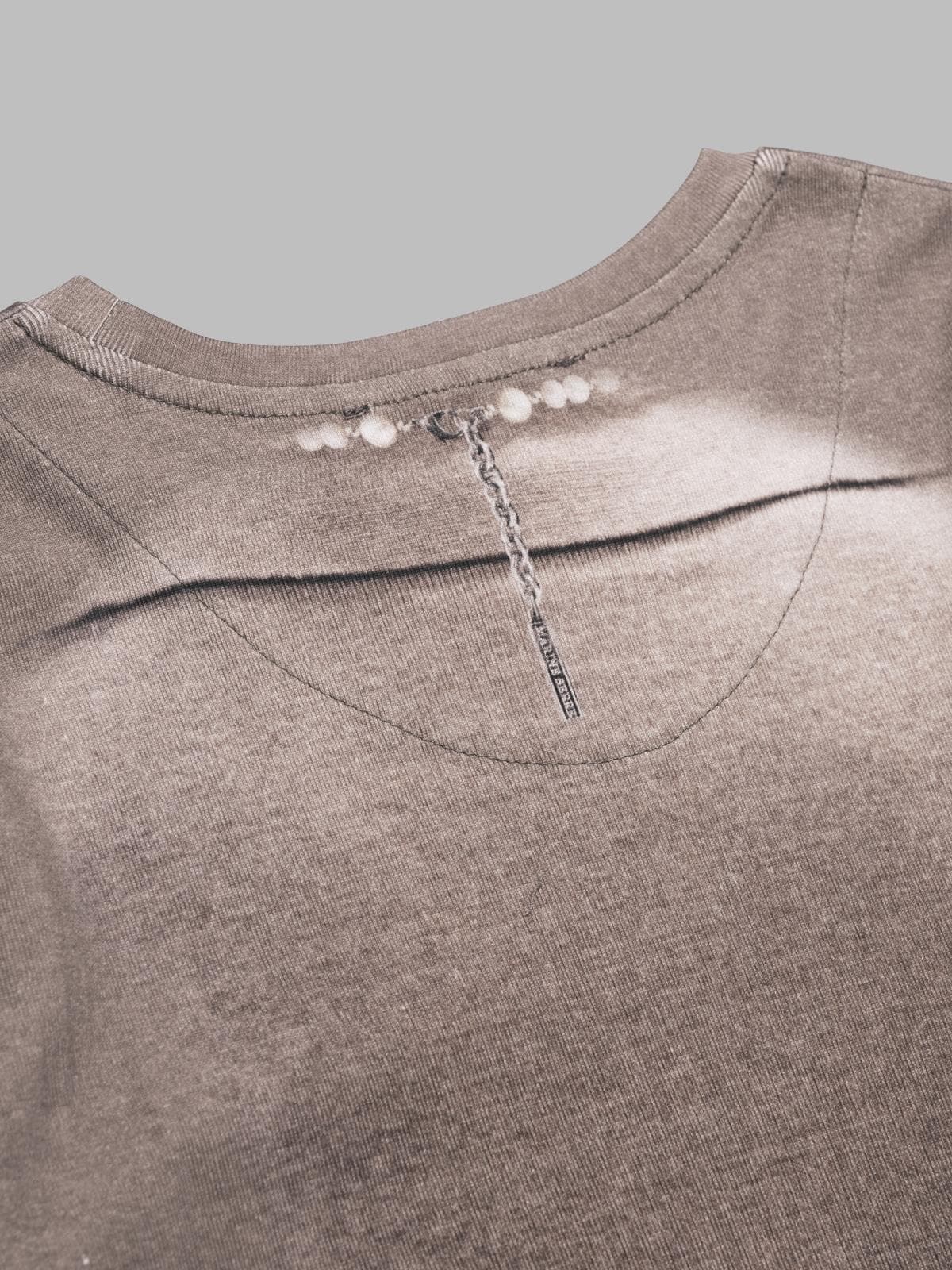 MARINE SERRE trompe l'oeil jersey ls t-shirt da donna in T-shirt Drestige - Casamassima, commercioVirtuoso.it