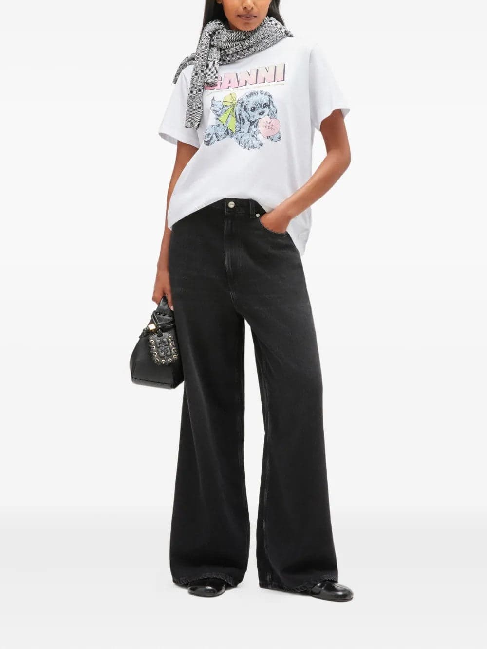 GANNI t-shirt ganni da donna in  Drestige - Casamassima, commercioVirtuoso.it