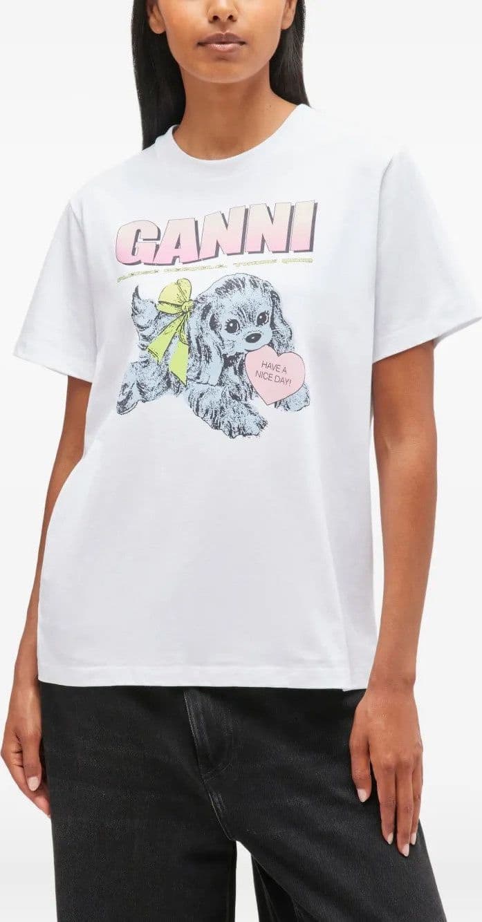GANNI t-shirt ganni da donna in  Drestige - Casamassima, commercioVirtuoso.it