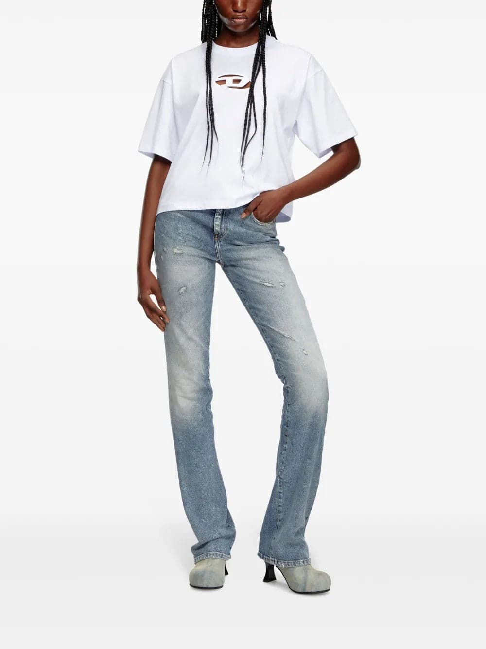 DIESEL t-shirt Diesel da donna in T-shirt Drestige - Casamassima, commercioVirtuoso.it
