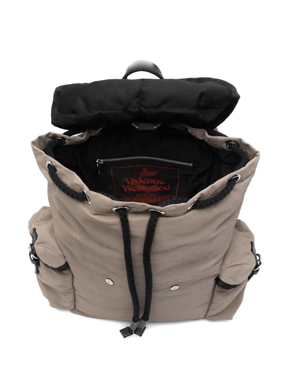 Vivienne Westwood <h4> - Zaino con dettagli in pelle</h4> da uomo in  Drestige - Casamassima, commercioVirtuoso.it