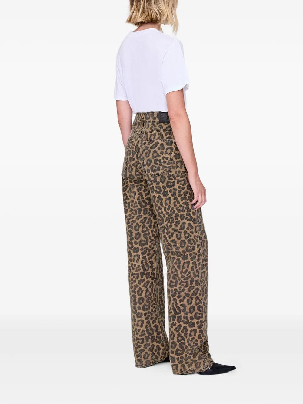 ANINE BING <h4>Anine Bing - Jeans con stampa leopardata</h4> da donna in Jeans Drestige - Casamassima, commercioVirtuoso.it
