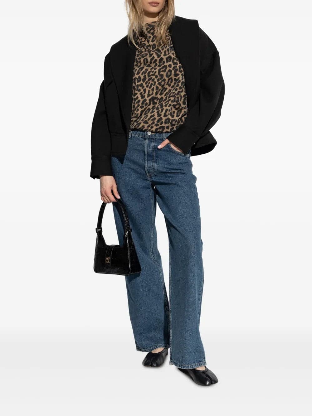 ANINE BING <h4>Anine Bing - T-Shirt Leopardata</h4> da donna in T-shirt Drestige - Casamassima, commercioVirtuoso.it