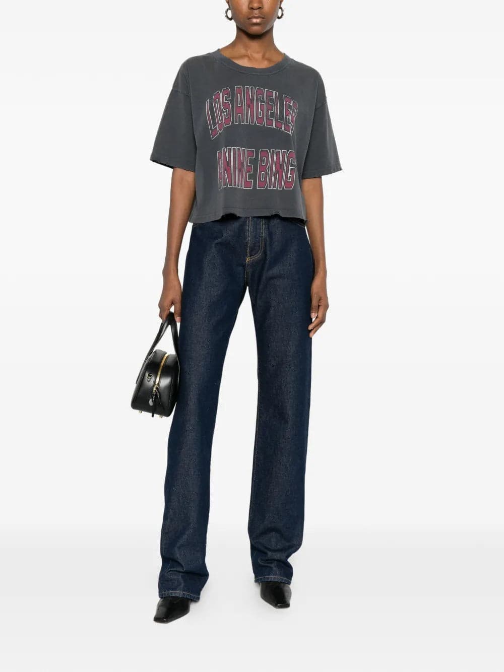 ANINE BING <h4>Anine Bing - T-shirt </h4> da donna in Felpe senza cappuccio Drestige - Casamassima, commercioVirtuoso.it