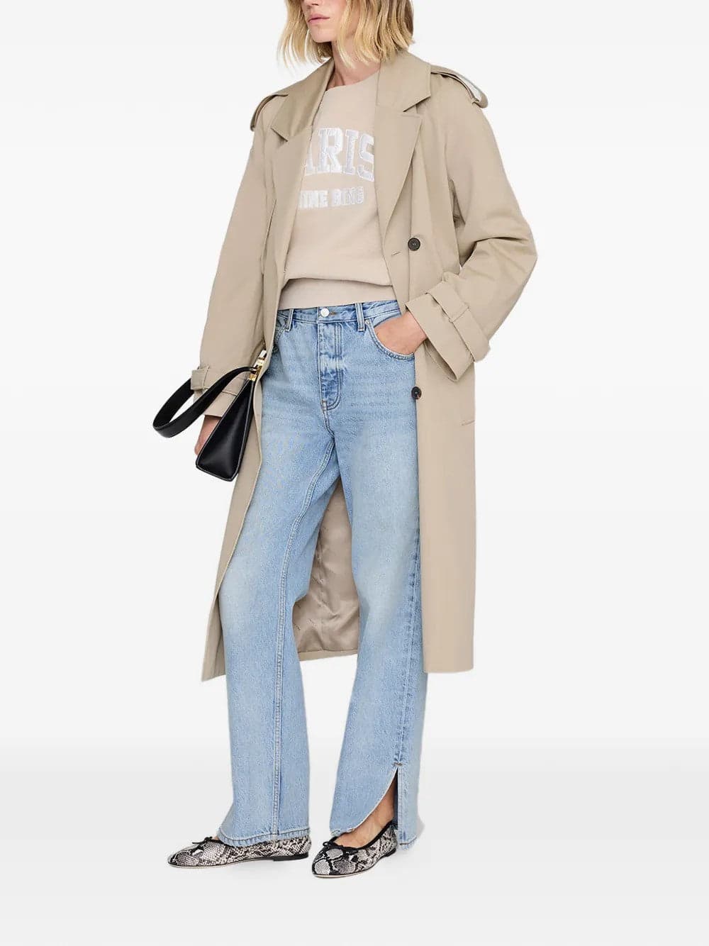ANINE BING <h4> - Felpa Paris</h4> da donna in Felpe con cappuccio Drestige - Casamassima, commercioVirtuoso.it