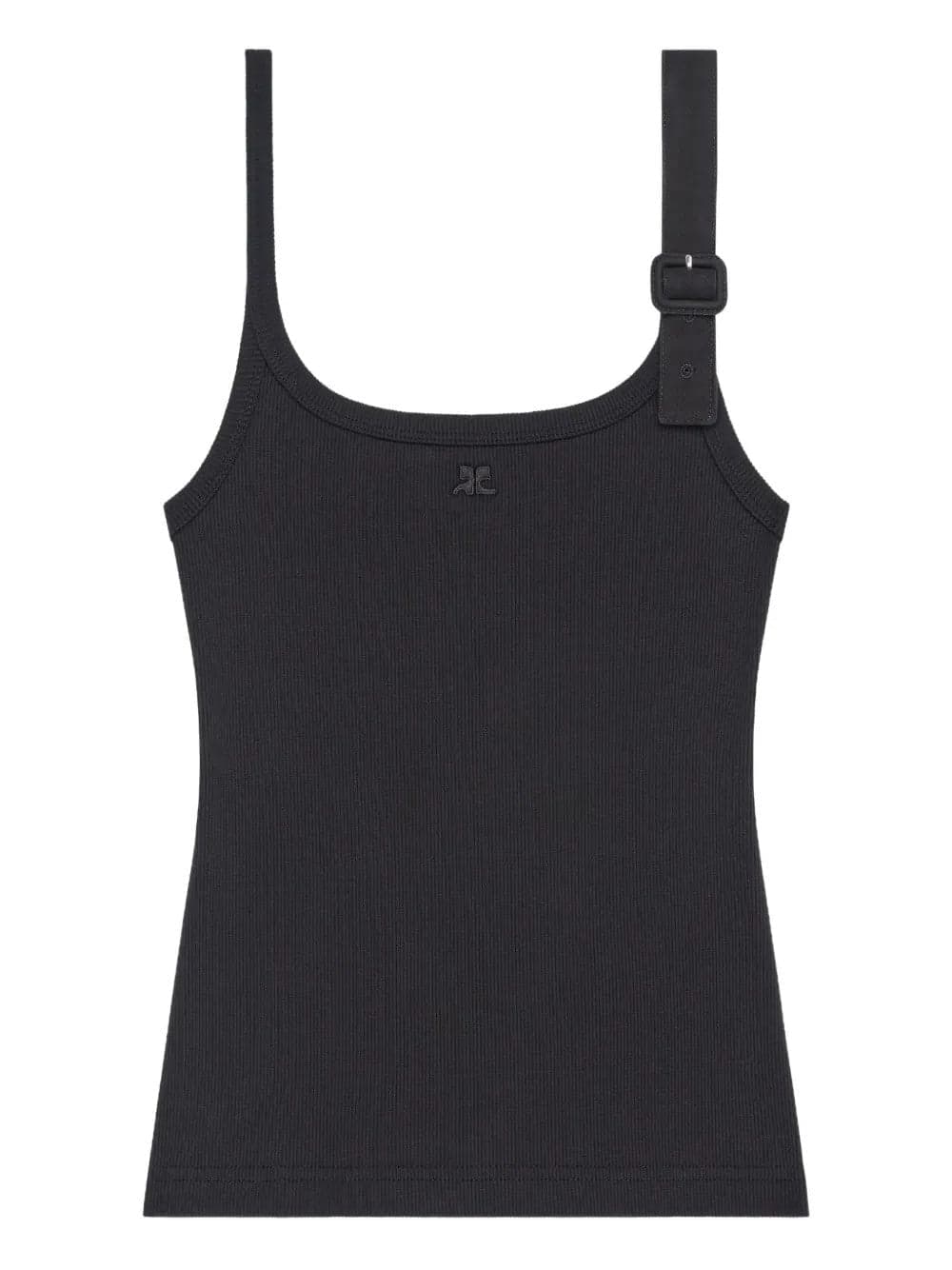 COURREGES <h4>COURREGES - Top con fibbia</h4> da donna in Canotte e top Drestige - Casamassima, commercioVirtuoso.it