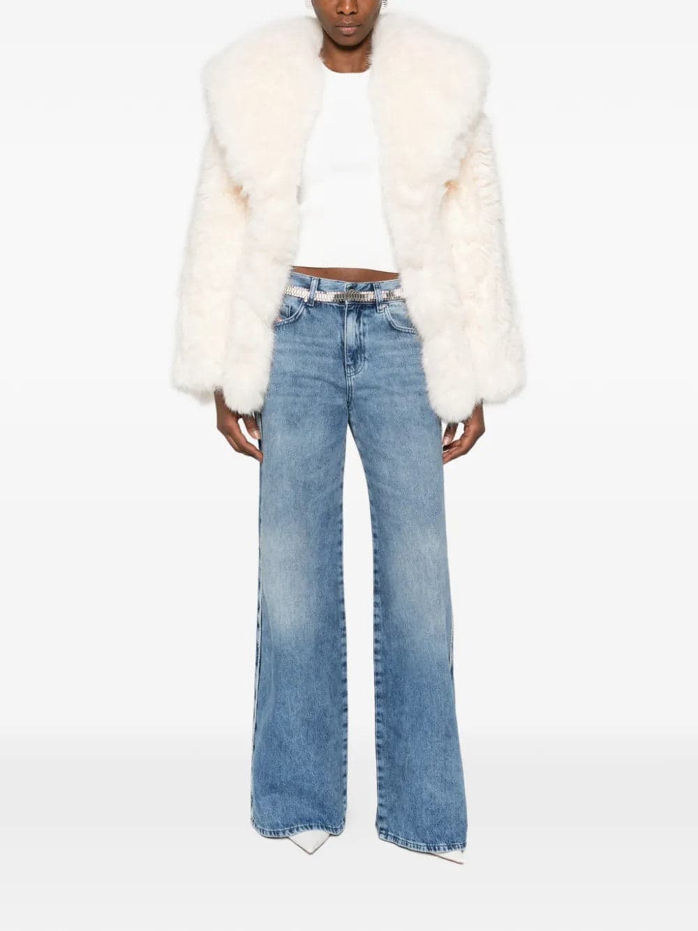 DIESEL <h4>Diesel - Jeans a Gamba Larga</h4> da donna in Jeans Drestige - Casamassima, commercioVirtuoso.it