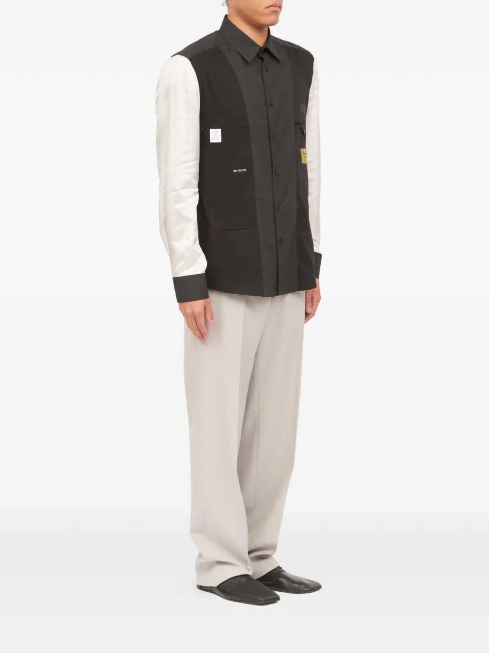 MM6 Maison Margiela <h4>MM6 MAISON MARGIELA - Camicia </h4> da uomo in Camicie casual Drestige - Casamassima, commercioVirtuoso.it
